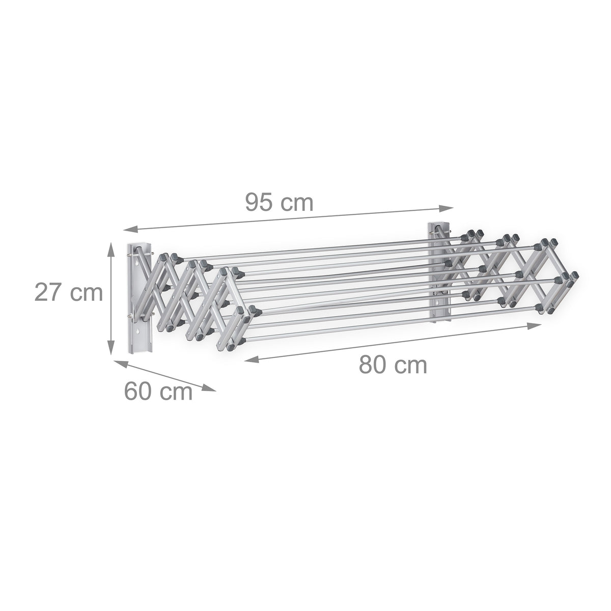 Drying rack wall
