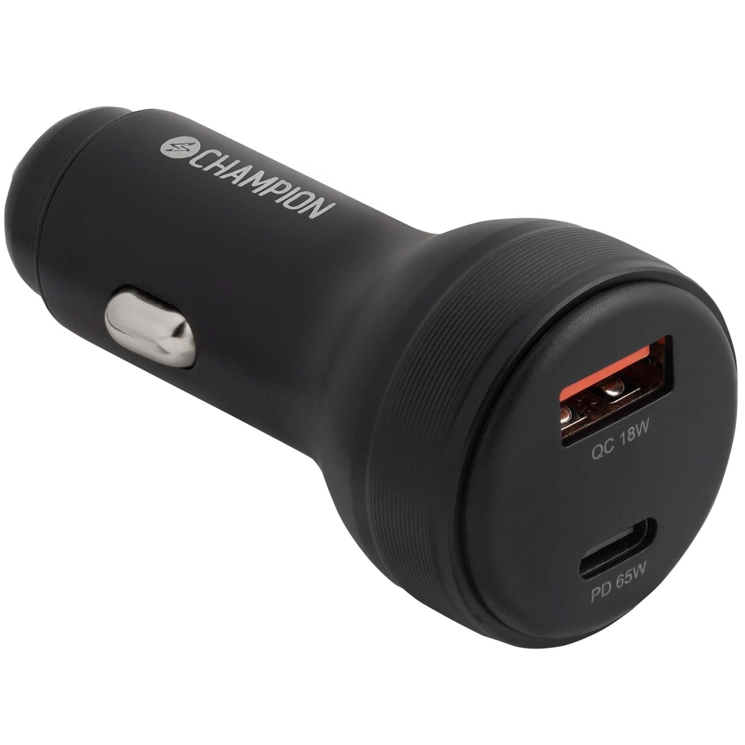 Dual-Port 83W Charger, QC/PD Compatible, Black