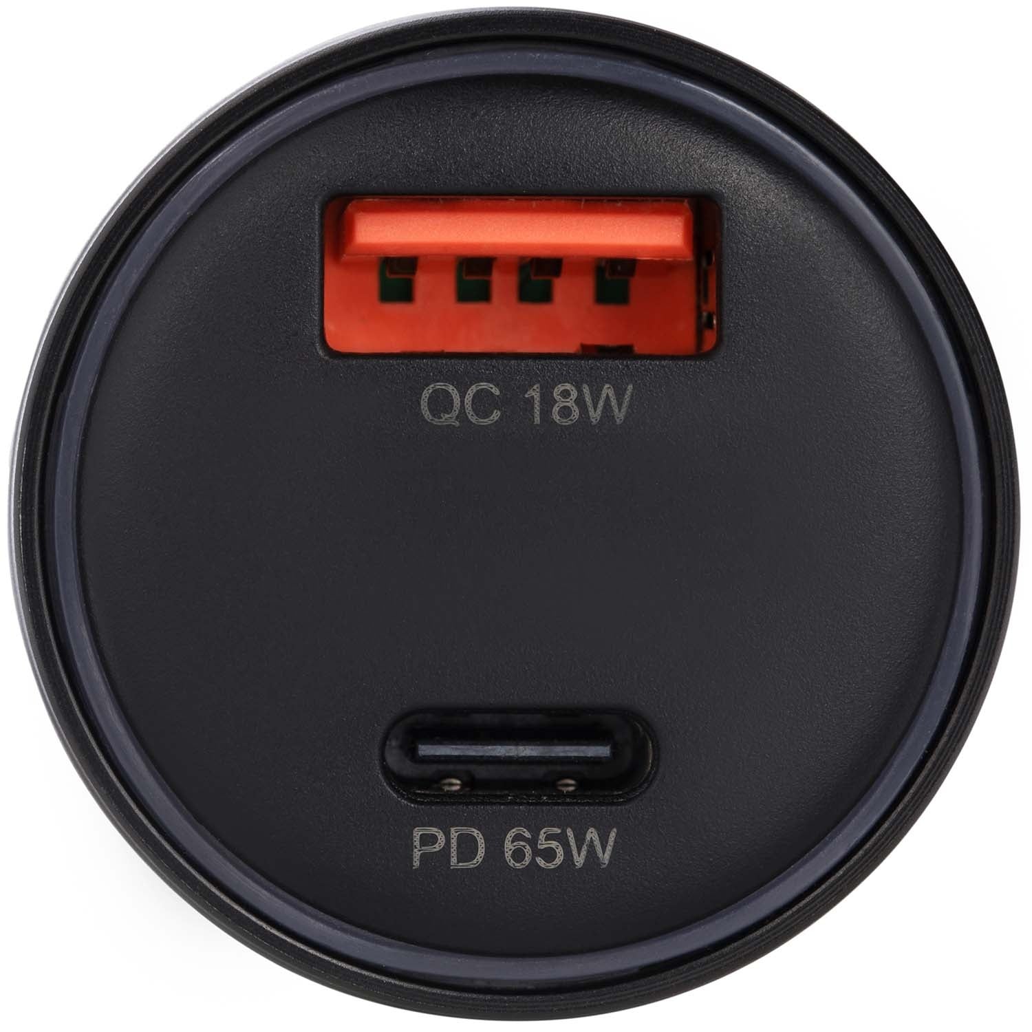 Dual-Port 83W Charger, QC/PD Compatible, Black