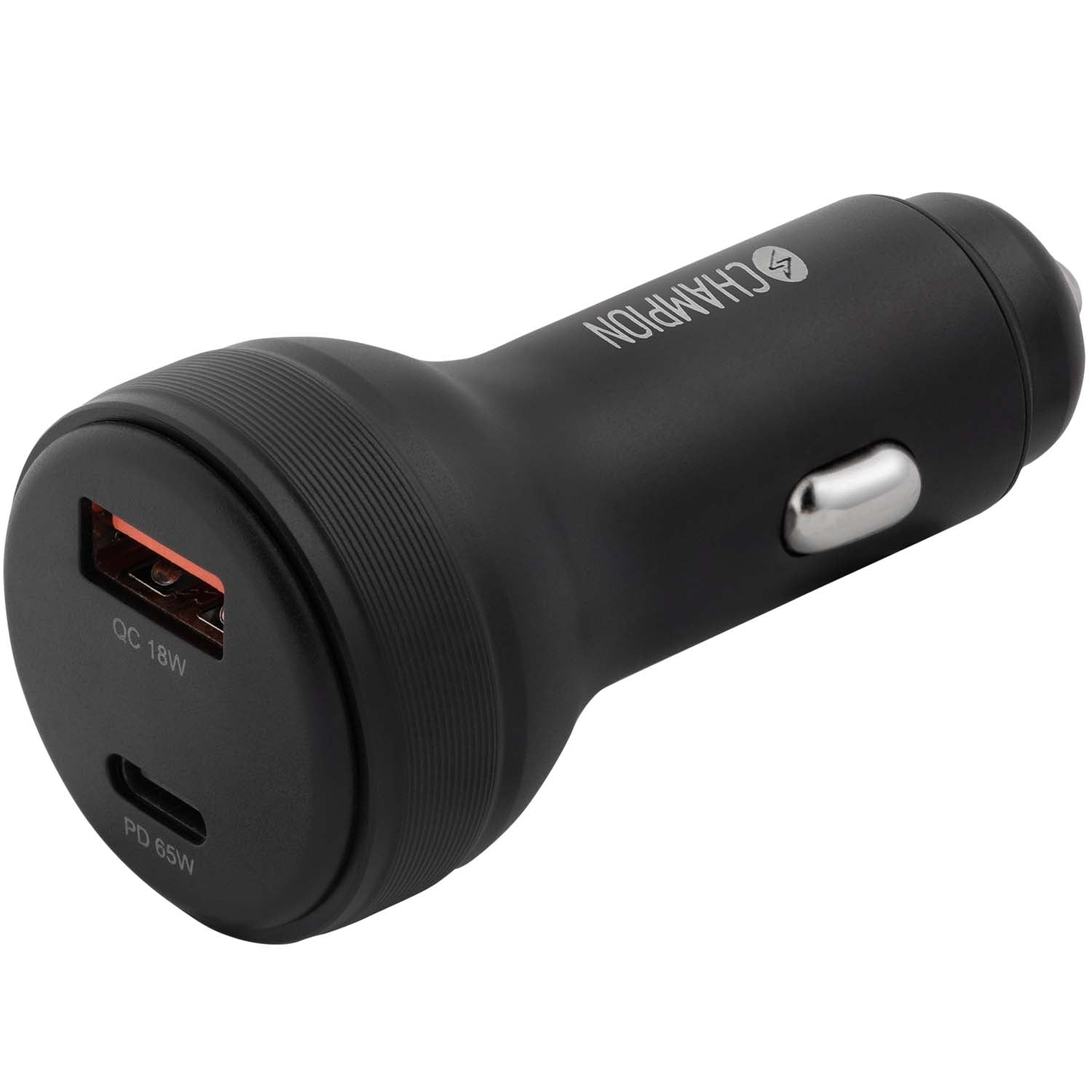 Dual-Port 83W Charger, QC/PD Compatible, Black