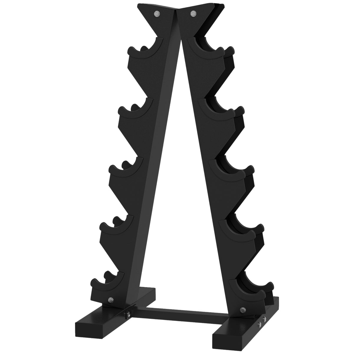 Dumbbell Stand, Dumbbell Rack For 10 Dumbbells, Dumbbell Rack With 5 Levels, Dumbbell Stand Can Hold Up To 100 Kg
