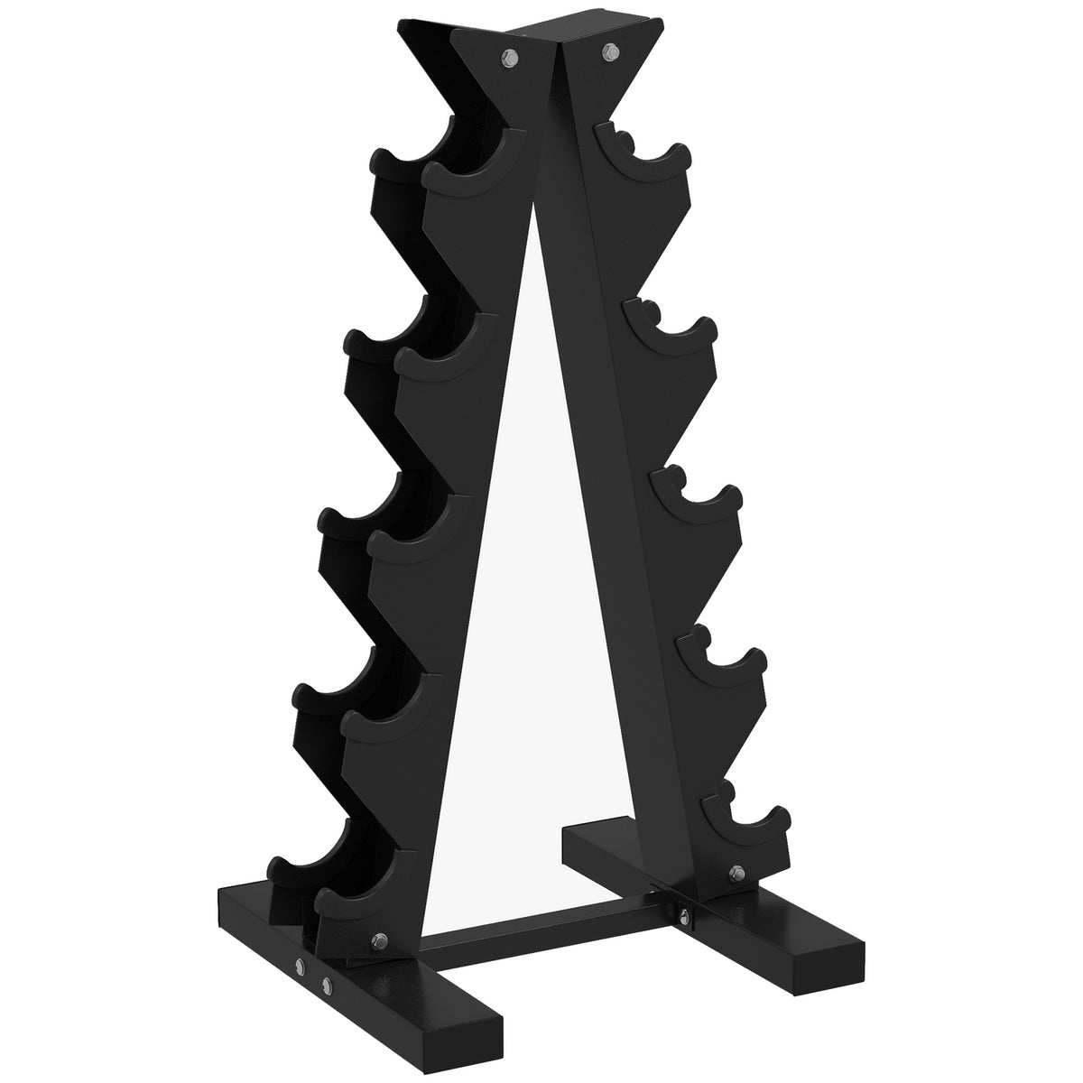 Dumbbell Stand, Dumbbell Rack For 10 Dumbbells, Dumbbell Rack With 5 Levels, Dumbbell Stand Can Hold Up To 100 Kg