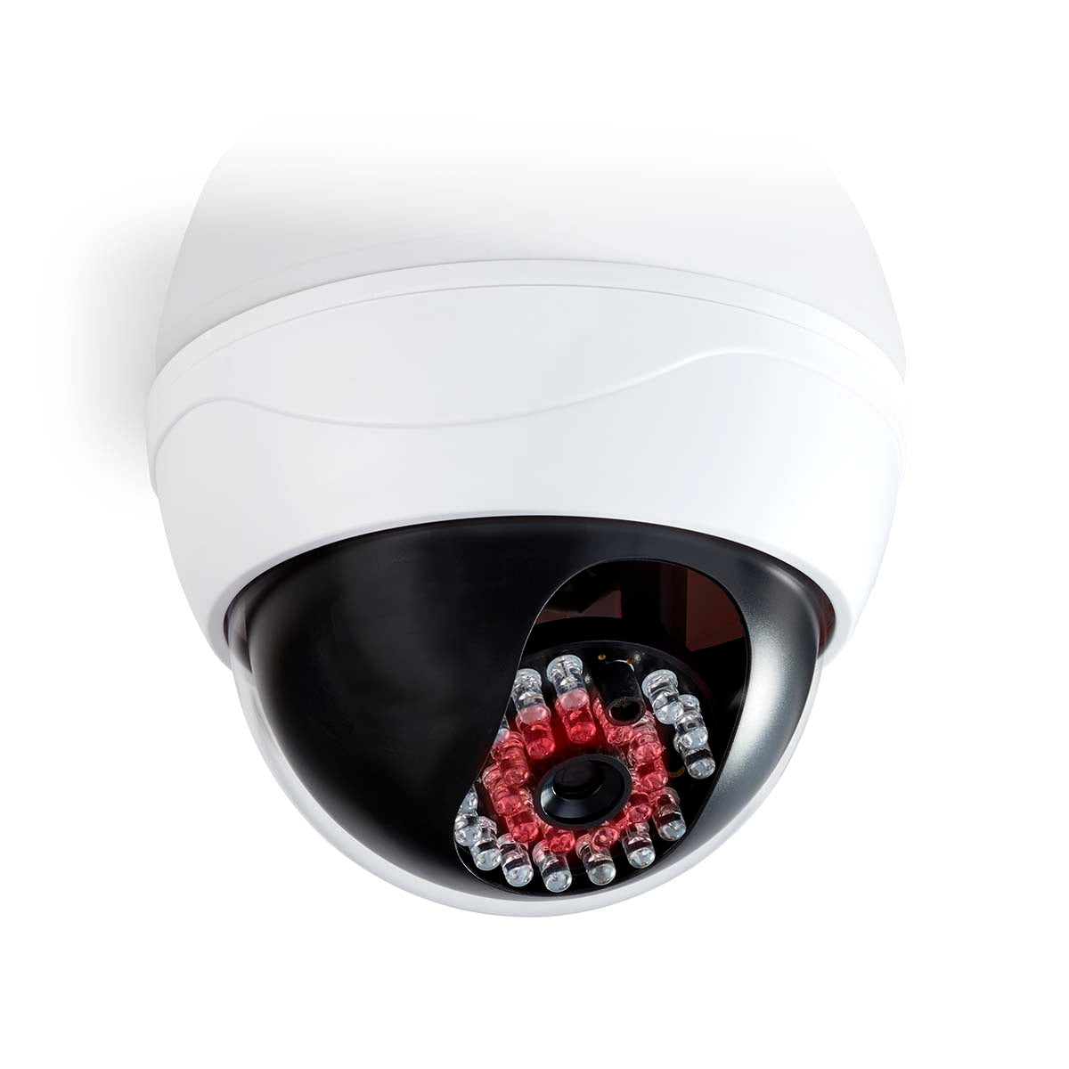 Dummy Security Camera | Dome | Battery powered | Indoor | White