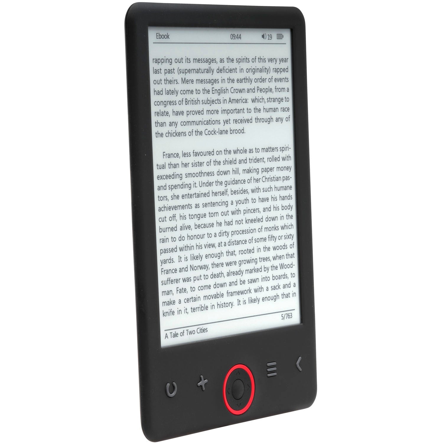 E-Ink eReader 6"" Display, 4GB Storage, 20h Battery