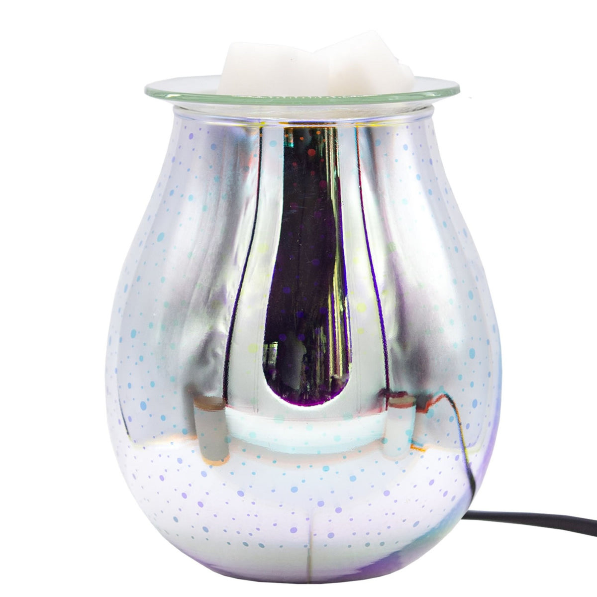 Electric Aroma Lamp, Glass, 16 x 21 cm