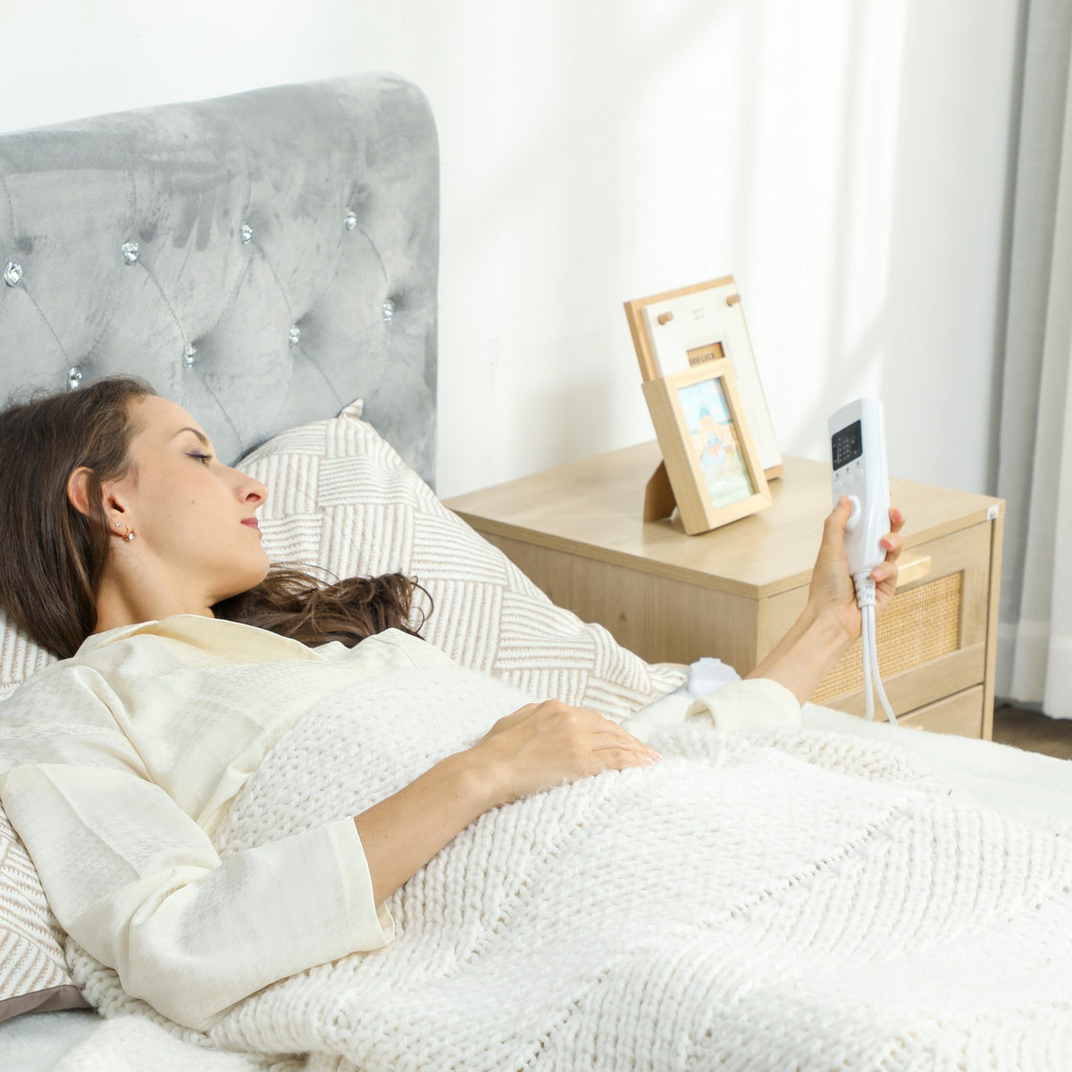 Electric Blanket, Dual Zone, 160x140 cm, 5 Heat Levels, Timer
