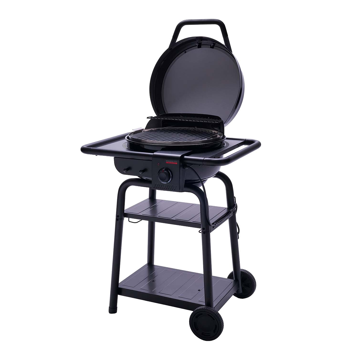 Electric & Charcoal Grill with TRU-Infrared, 370C, Hybrid Power