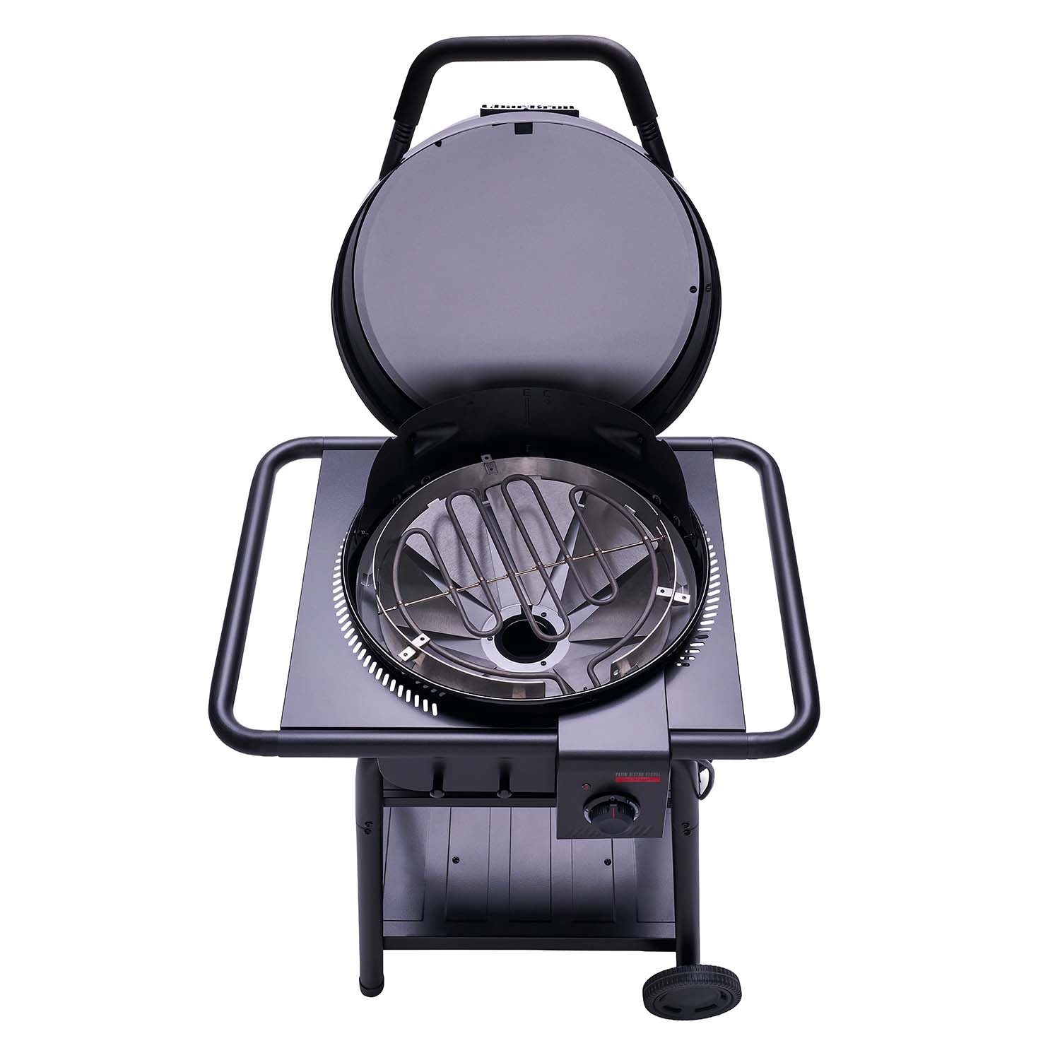 Electric & Charcoal Grill with TRU-Infrared, 370C, Hybrid Power