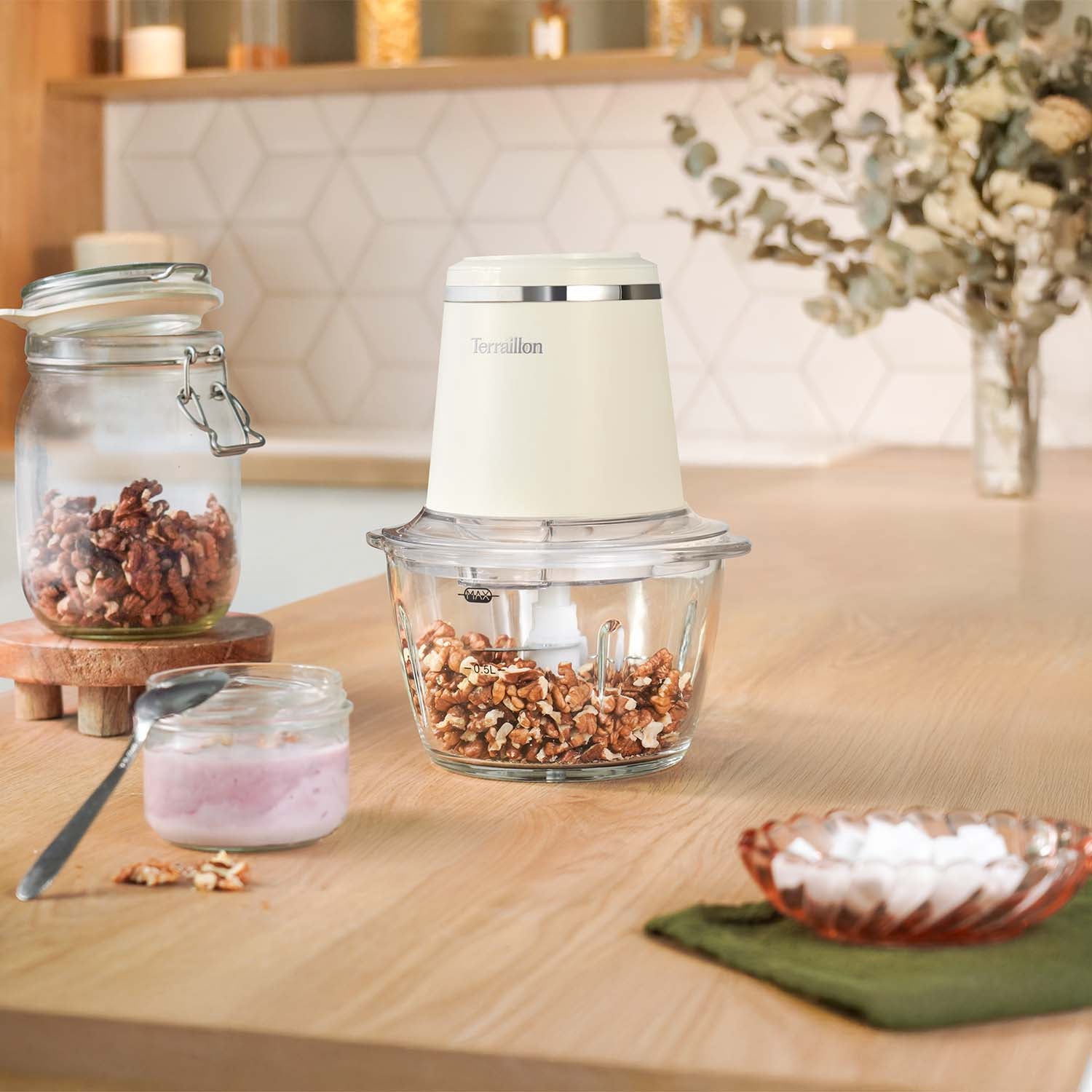 Electric Chopper 1.2L, 350W, 4 Stainless Blades