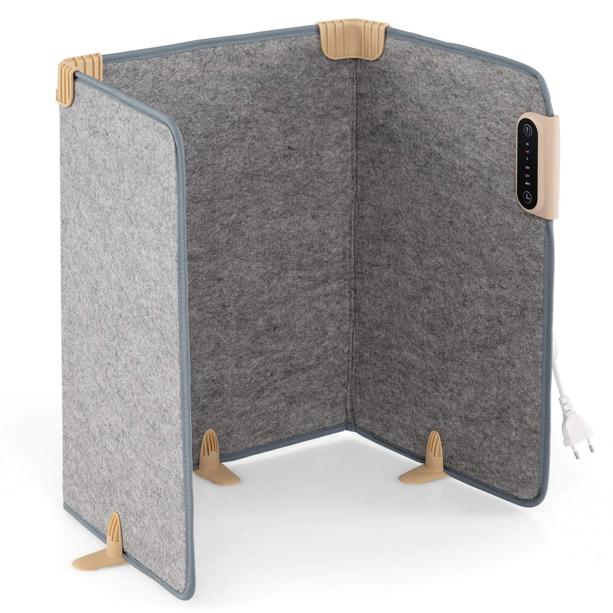 Electric Foot Warmer with 3-Stage Thermostat, Foldable