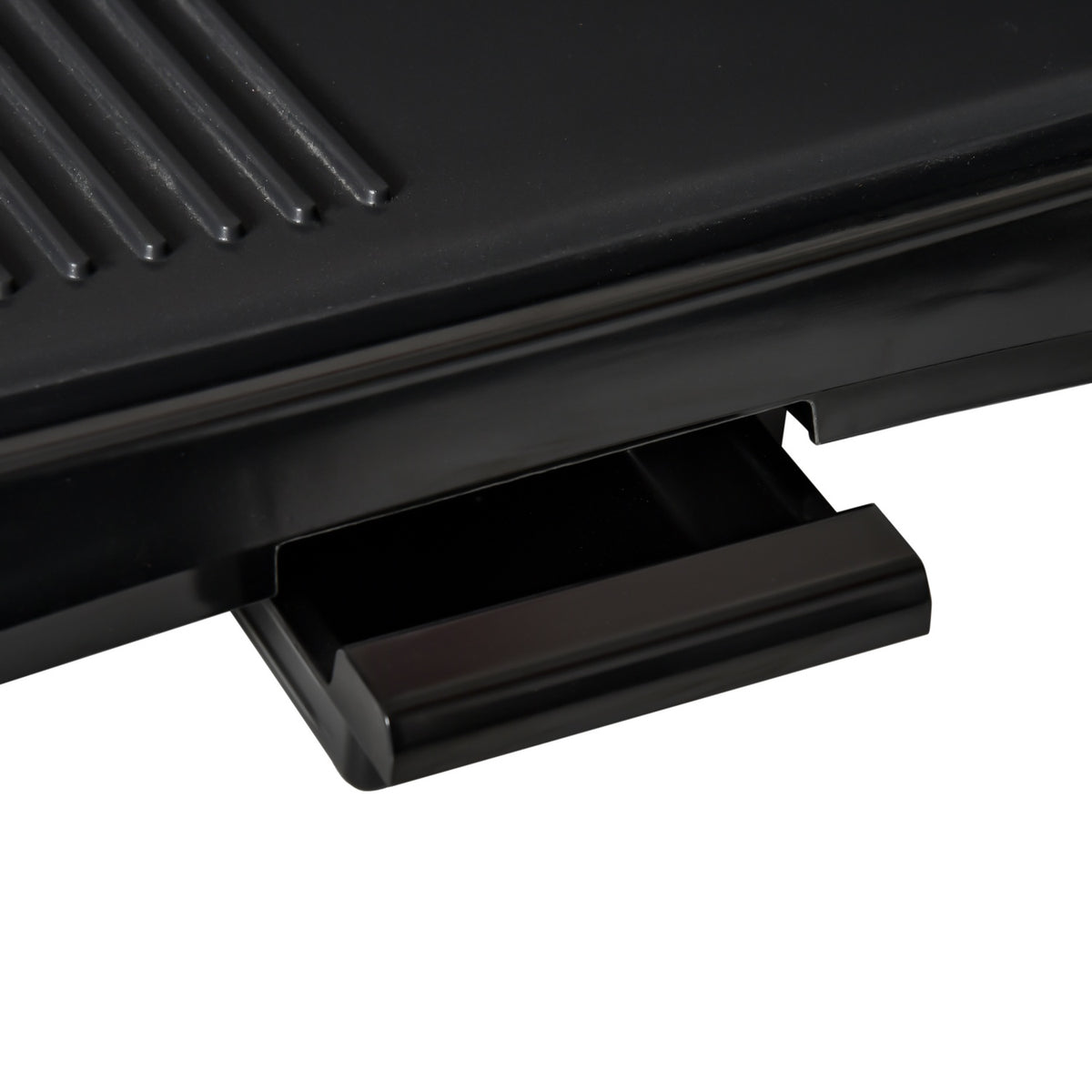 Electric Grill With Adjustable Thermostat Non-Stick Coating Grill Plate 1600 W Bbq Table Grill Teppanyaki With Drip Tray 53.5 X 31 X 8 Cm