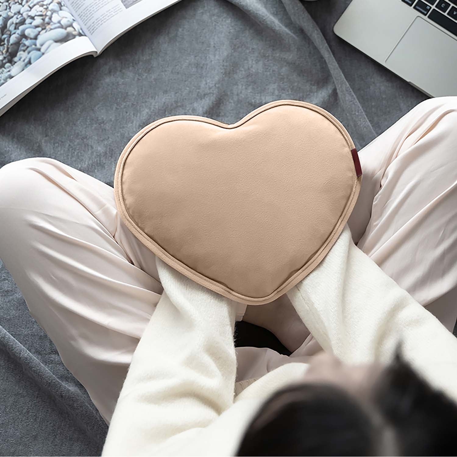 Electric Heating Pad, 30x23x4.5cm, Soft Fabric
