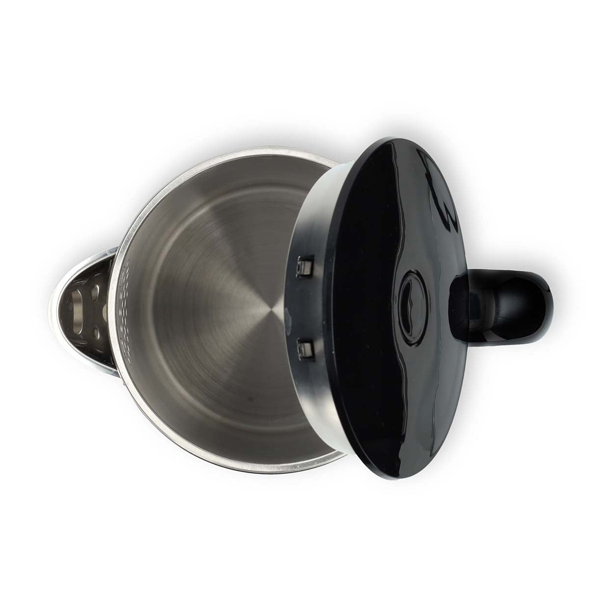 Electric Kettle | 1.7 l | Plastic | Black | 50,60,70,80,90,100 °C | Temperature indicator | Rotatable 360 degrees | Concealed heating element | Strix® controller | Boil-dry protection