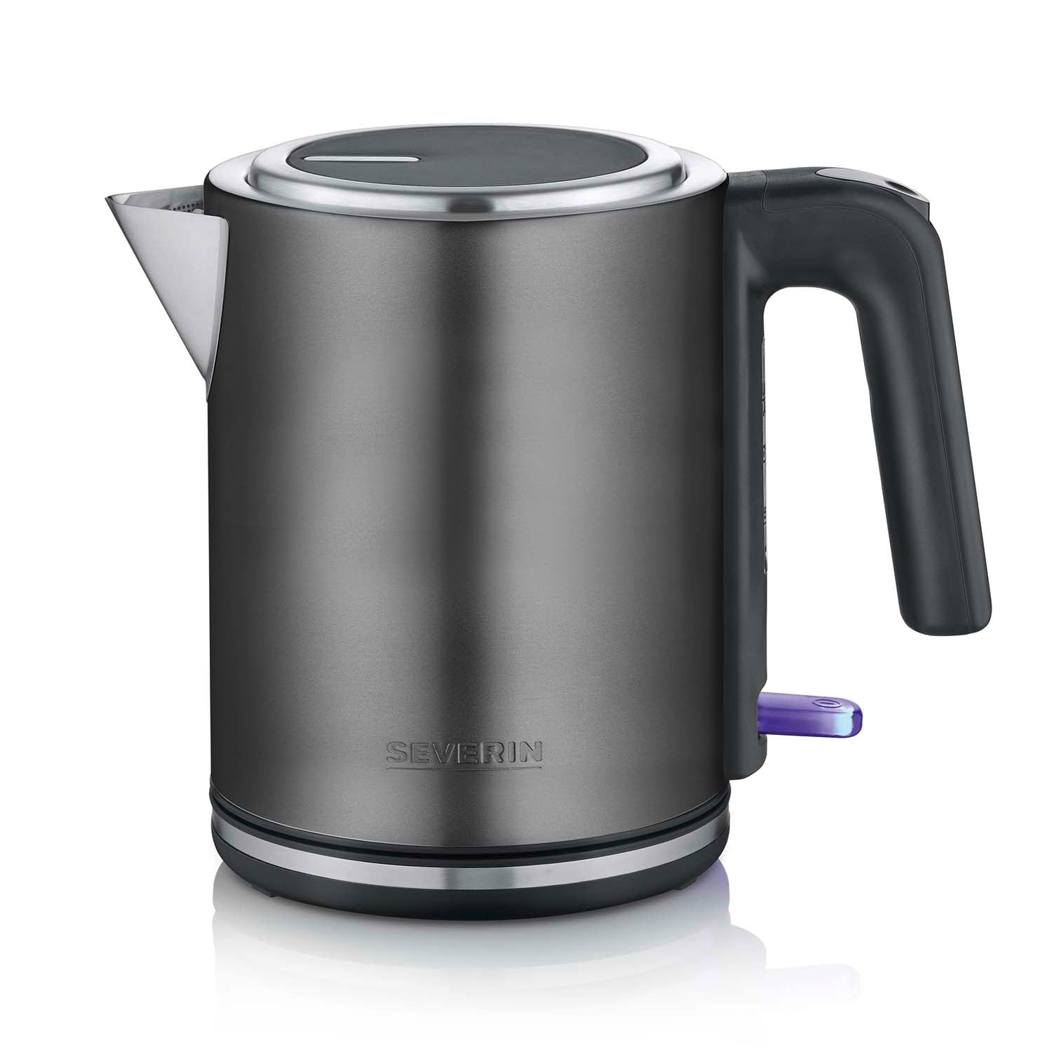 Electric Kettle 1L, Dark Inox, 2400W