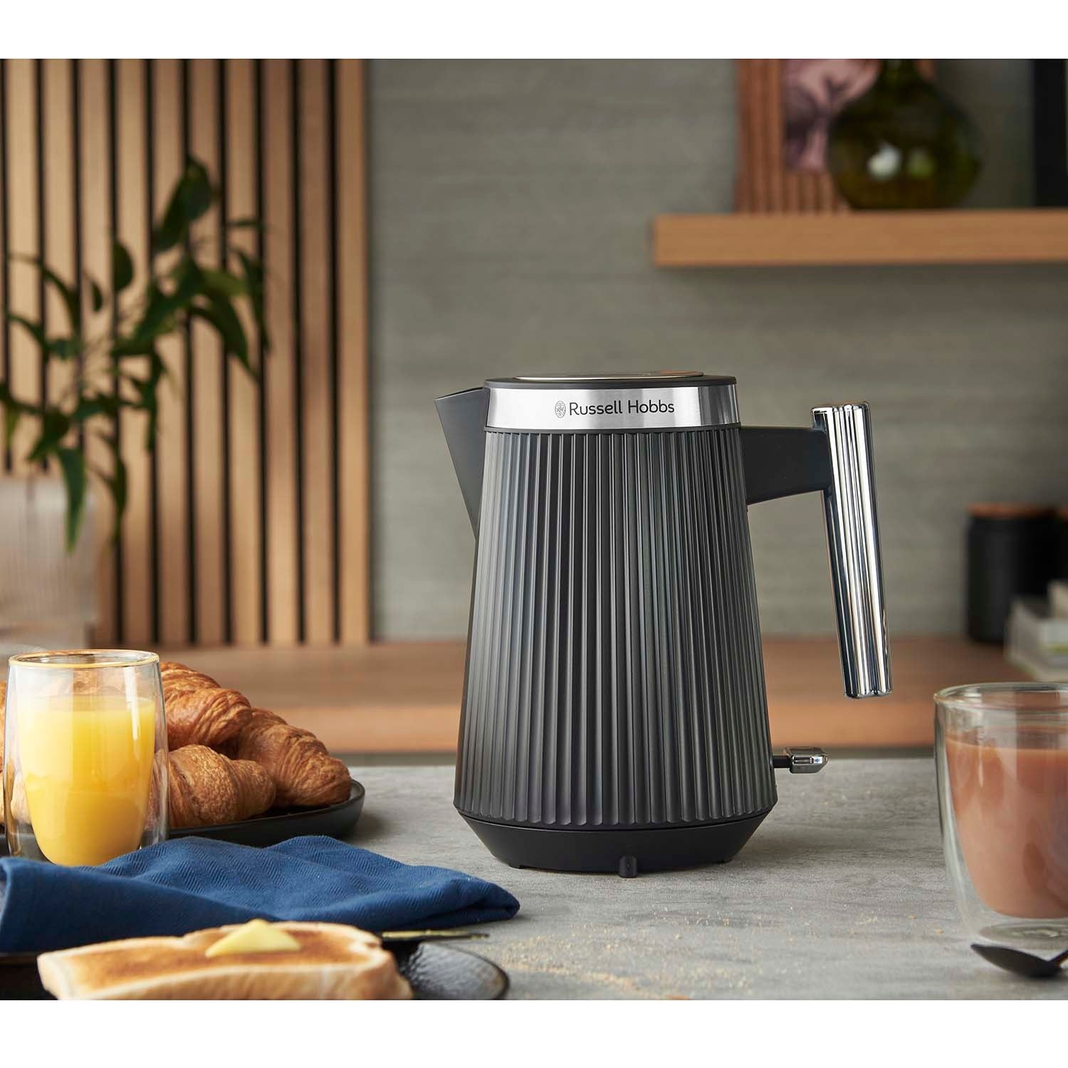 Electric Kettle, Black, 2400W, 1.7L Capacity