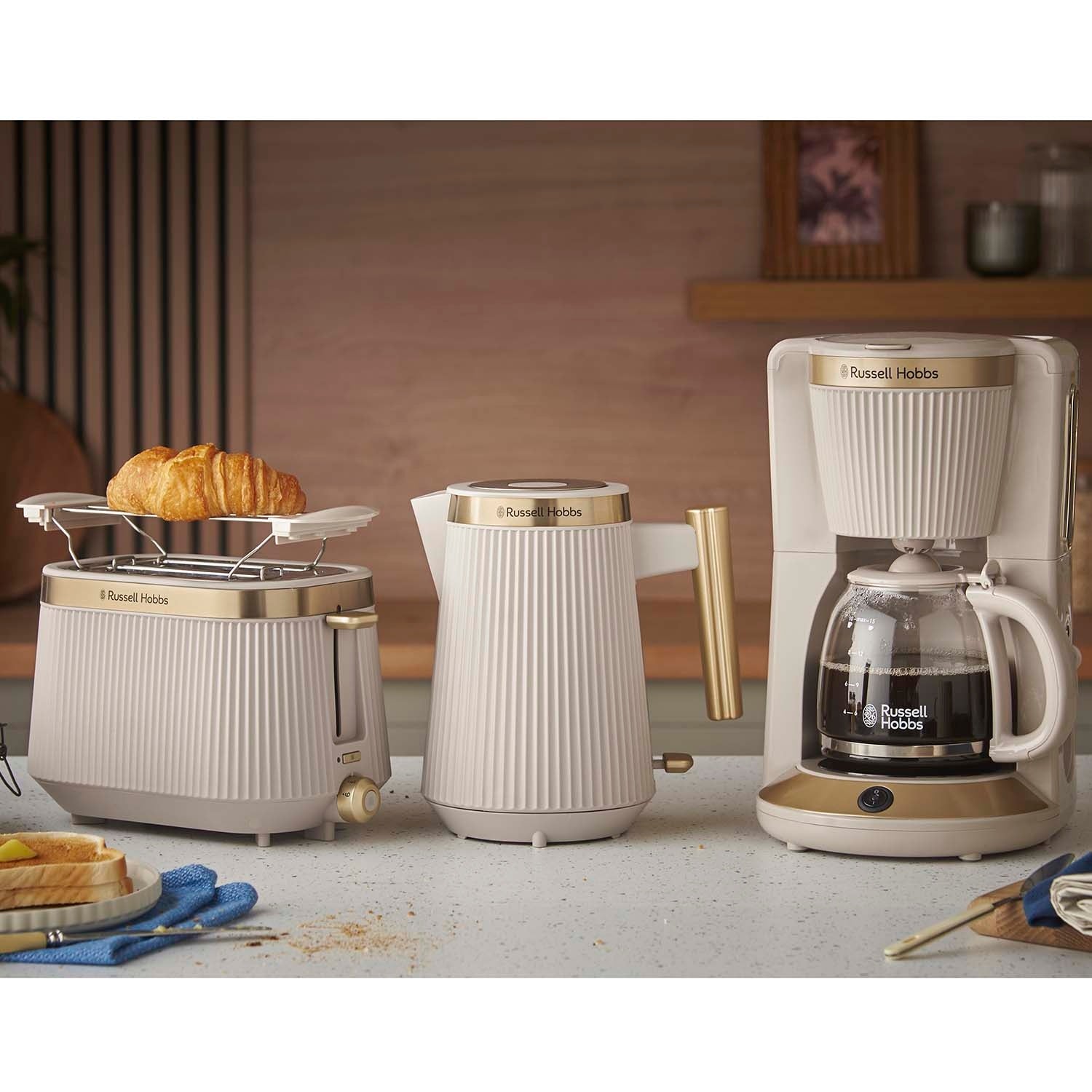 Electric Kettle, Stone Color, 2400W, 1.7L Capacity