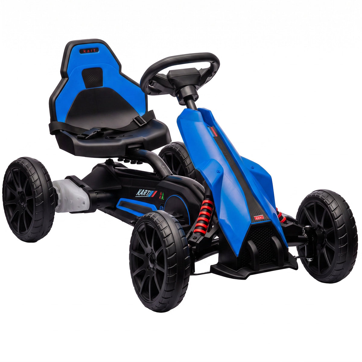 Electric Kids Go-Kart, Adjustable Speed 3-5 km/h, EVA Wheels