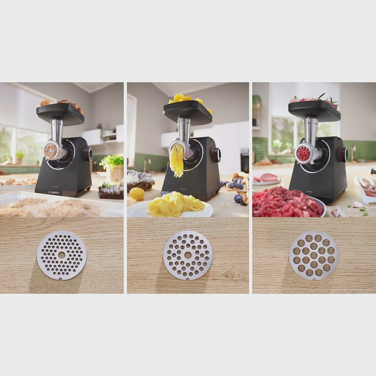Electric Meat Grinder, 1900W, Multiple Accessories