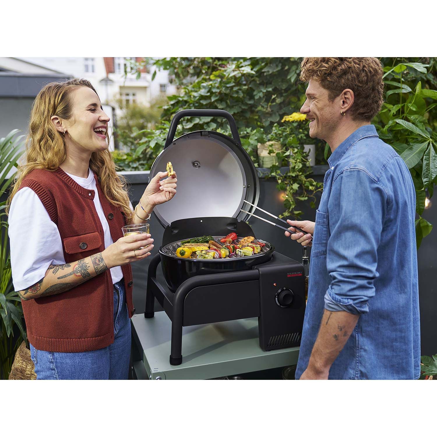 Electric Patio Grill – Compact, 320C, TRU-Infrared Tech
