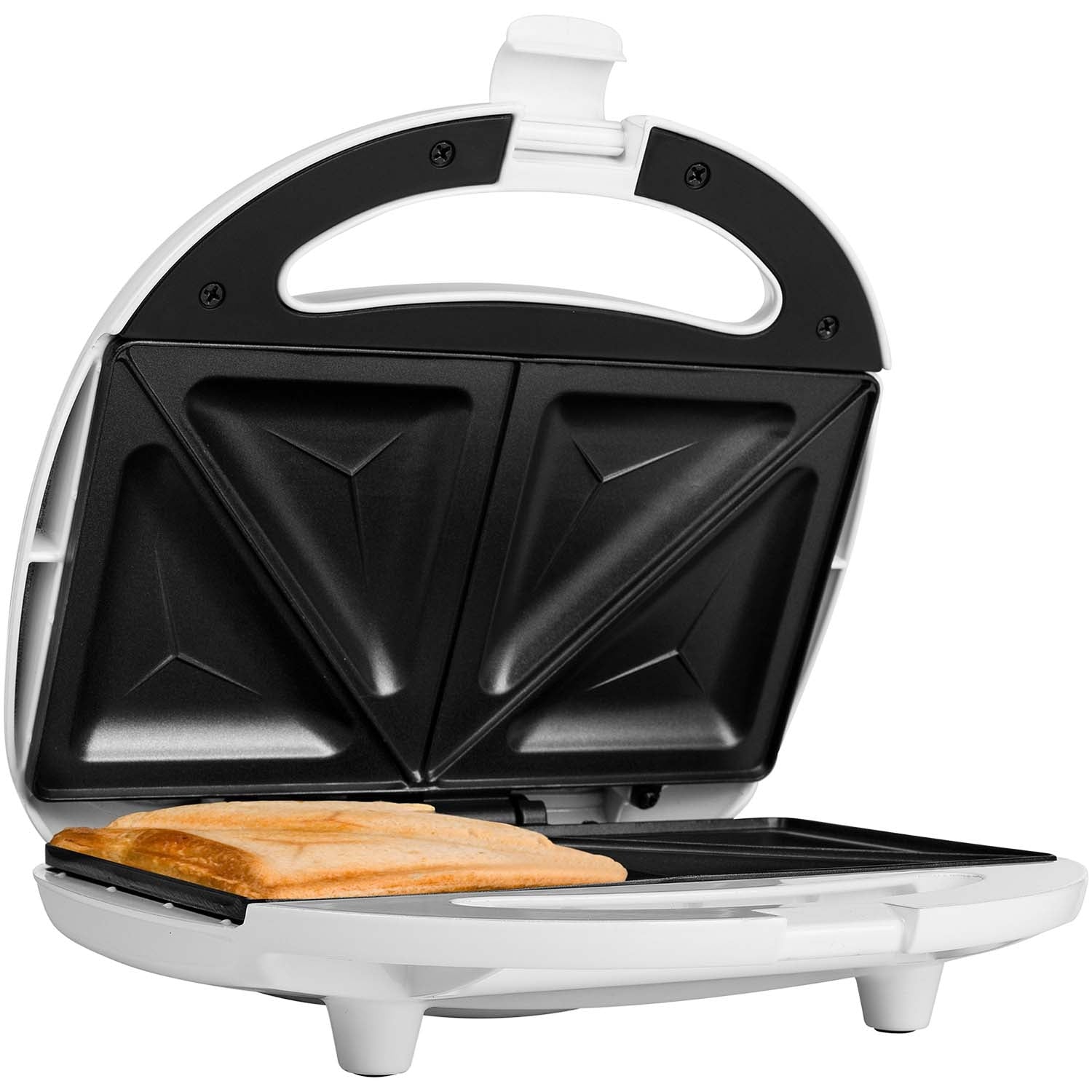 Electric Sandwich Grill, 21.6x12cm Non-Stick Plates
