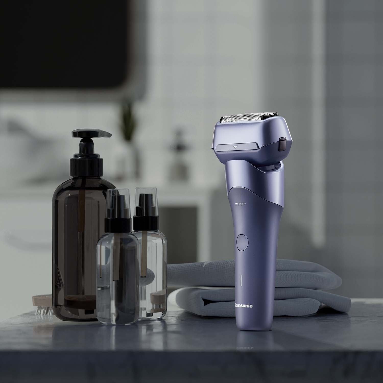 Electric Shaver, 3-Blade System, Waterproof IPX7