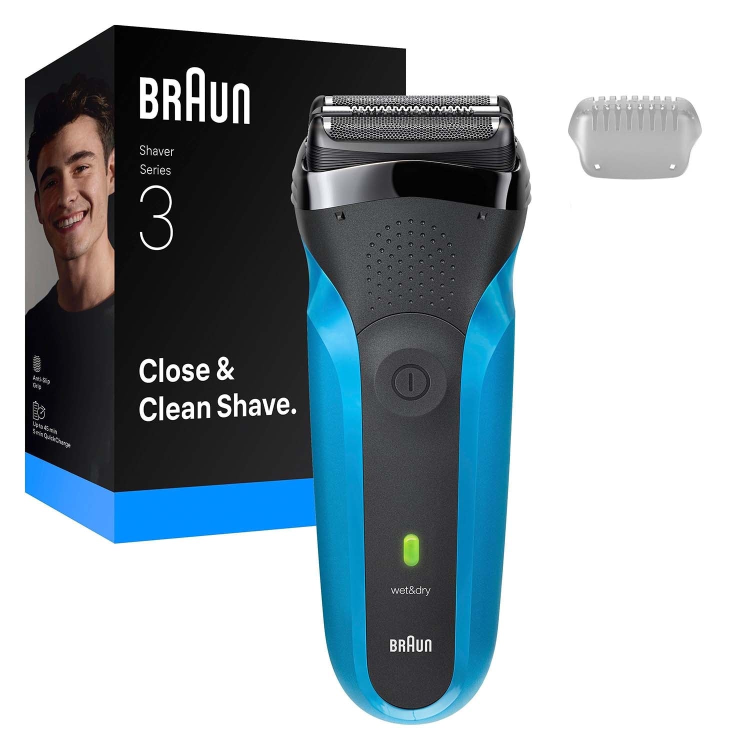 Electric Shaver Series 3 310s with Protective Cap
