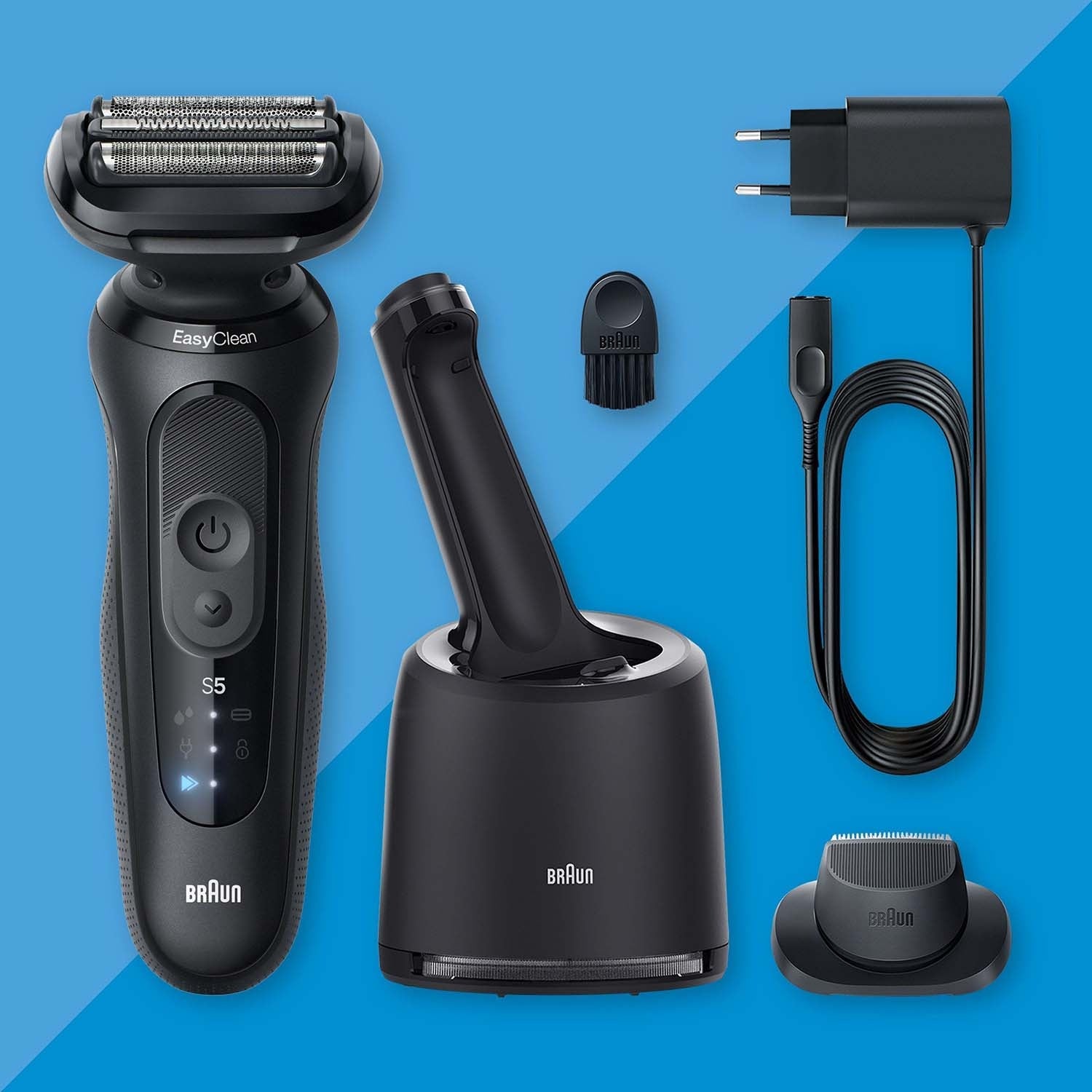 Electric Shaver, Series 5, Black, Wet & Dry Use
