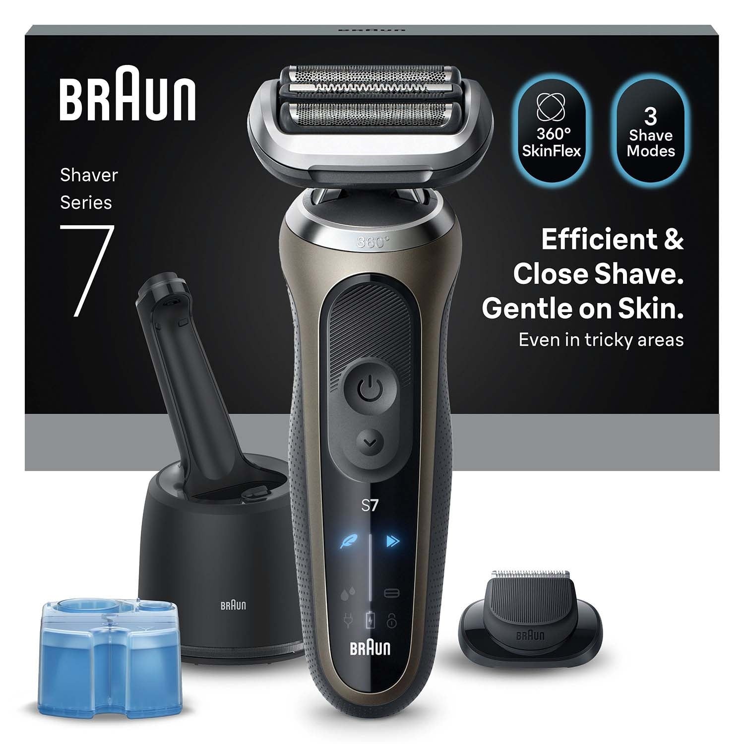 Electric Shaver Series 7, Wet & Dry, Rechargeable