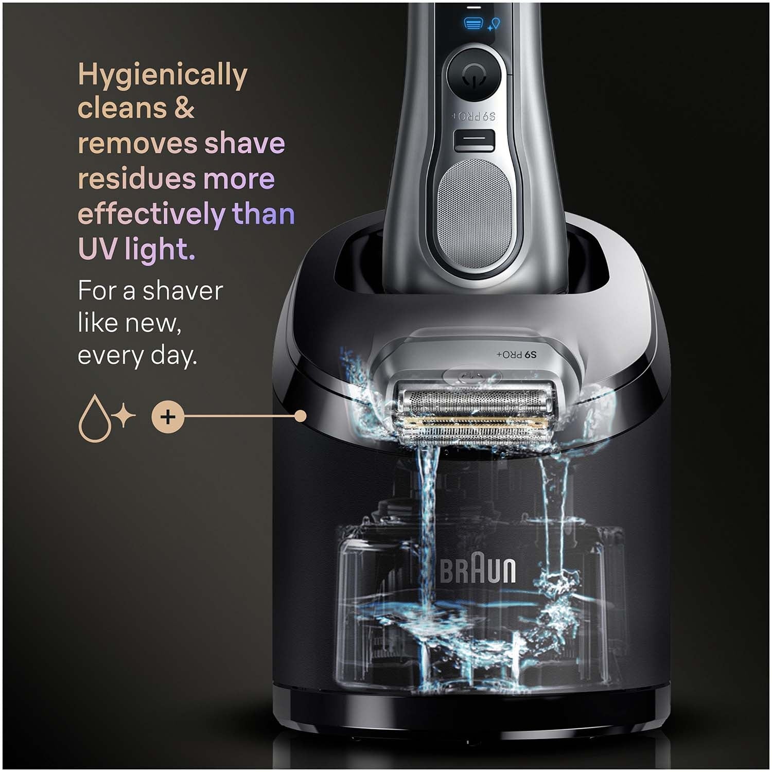 Electric Shaver Series 9 PRO+, Wet & Dry Use