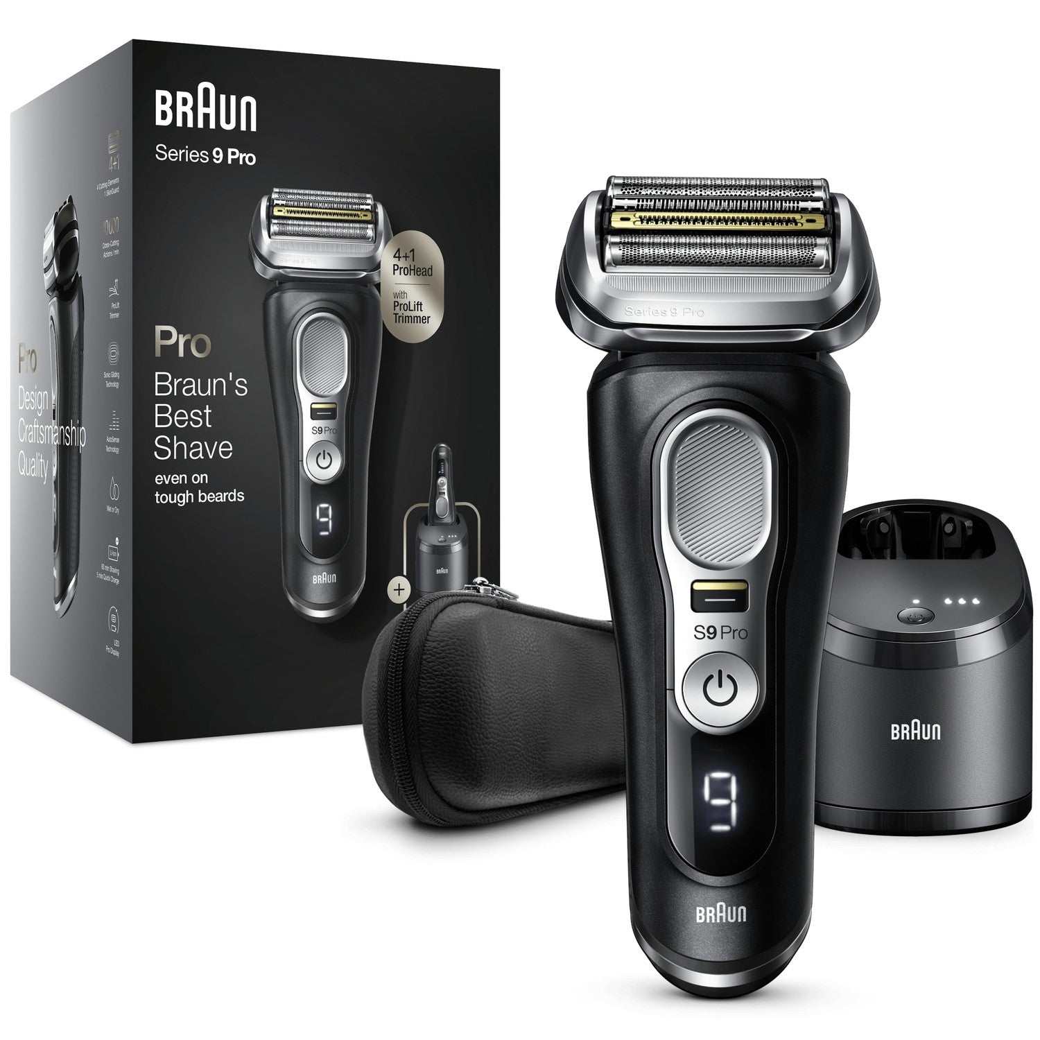 Electric Shaver Series 9 Pro, Wet & Dry, Rechargeable