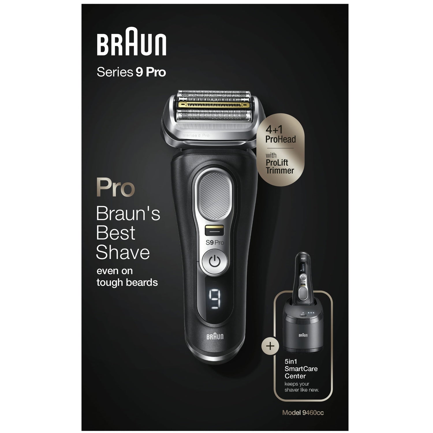 Electric Shaver Series 9 Pro, Wet & Dry, Rechargeable