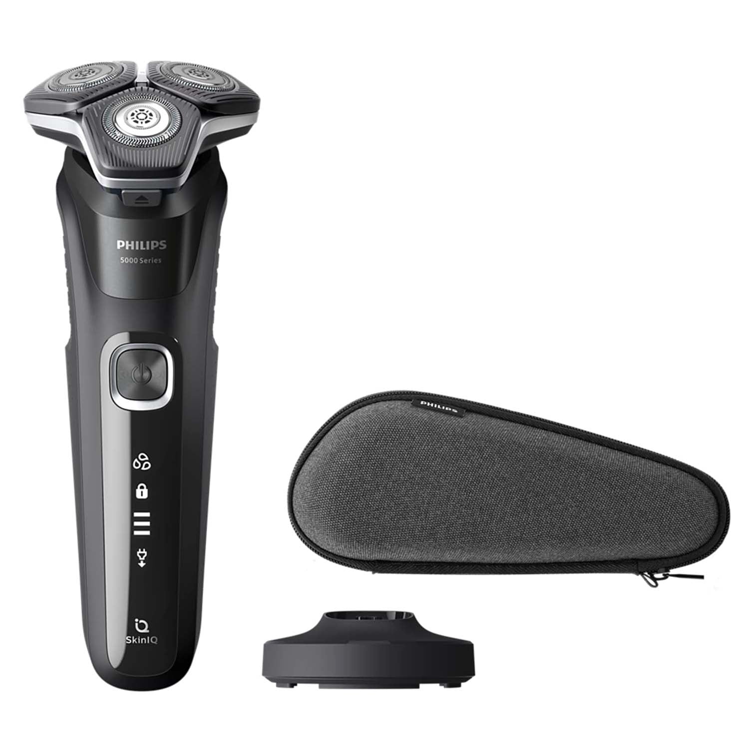 Electric Shaver with SkinIQ, Wet & Dry Use, 60-Min Runtime
