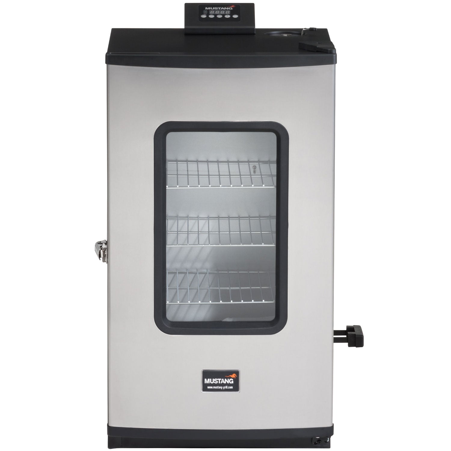 Electric Smoker, 650W, 4 Racks, Digital Control Panel