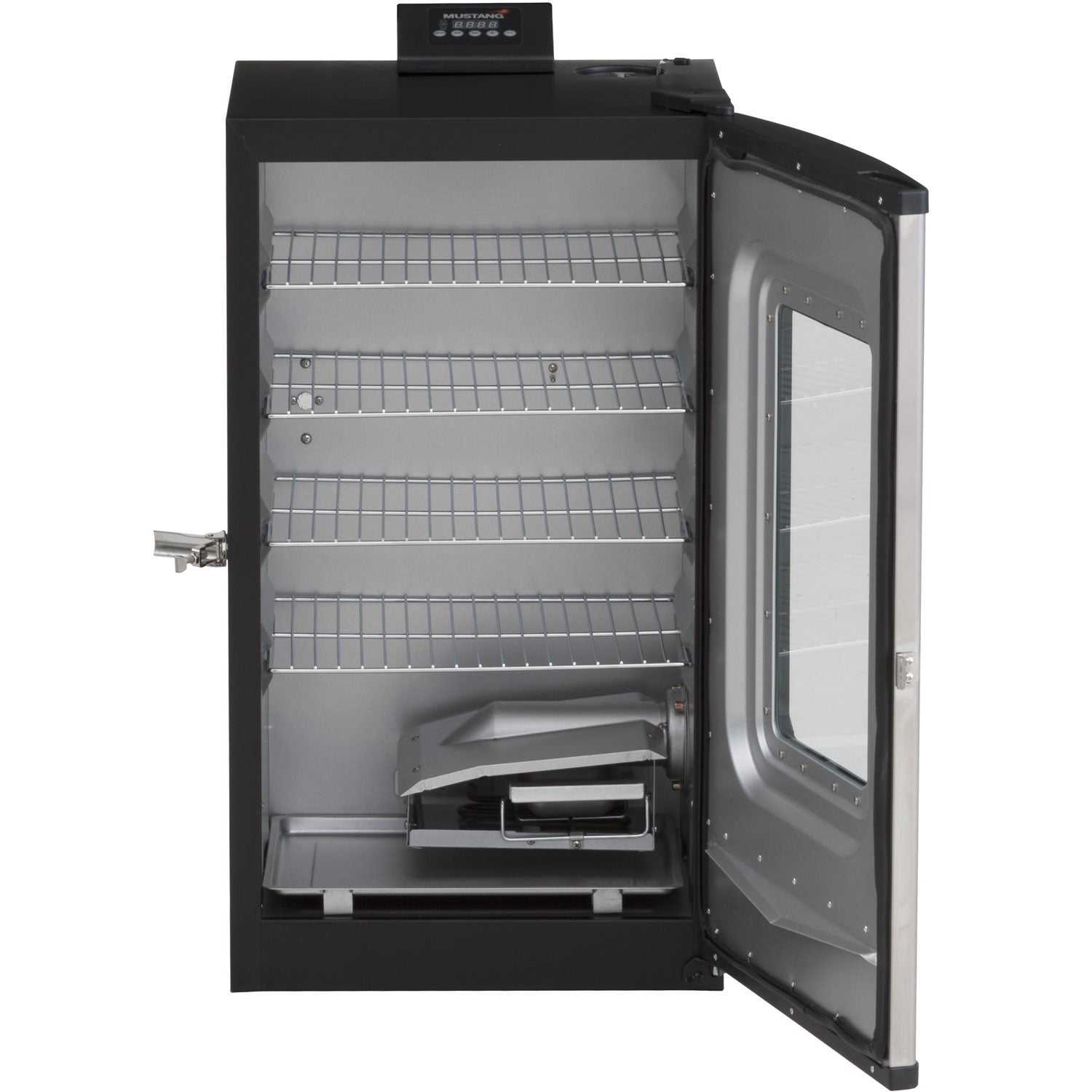 Electric Smoker, 650W, 4 Racks, Digital Control Panel