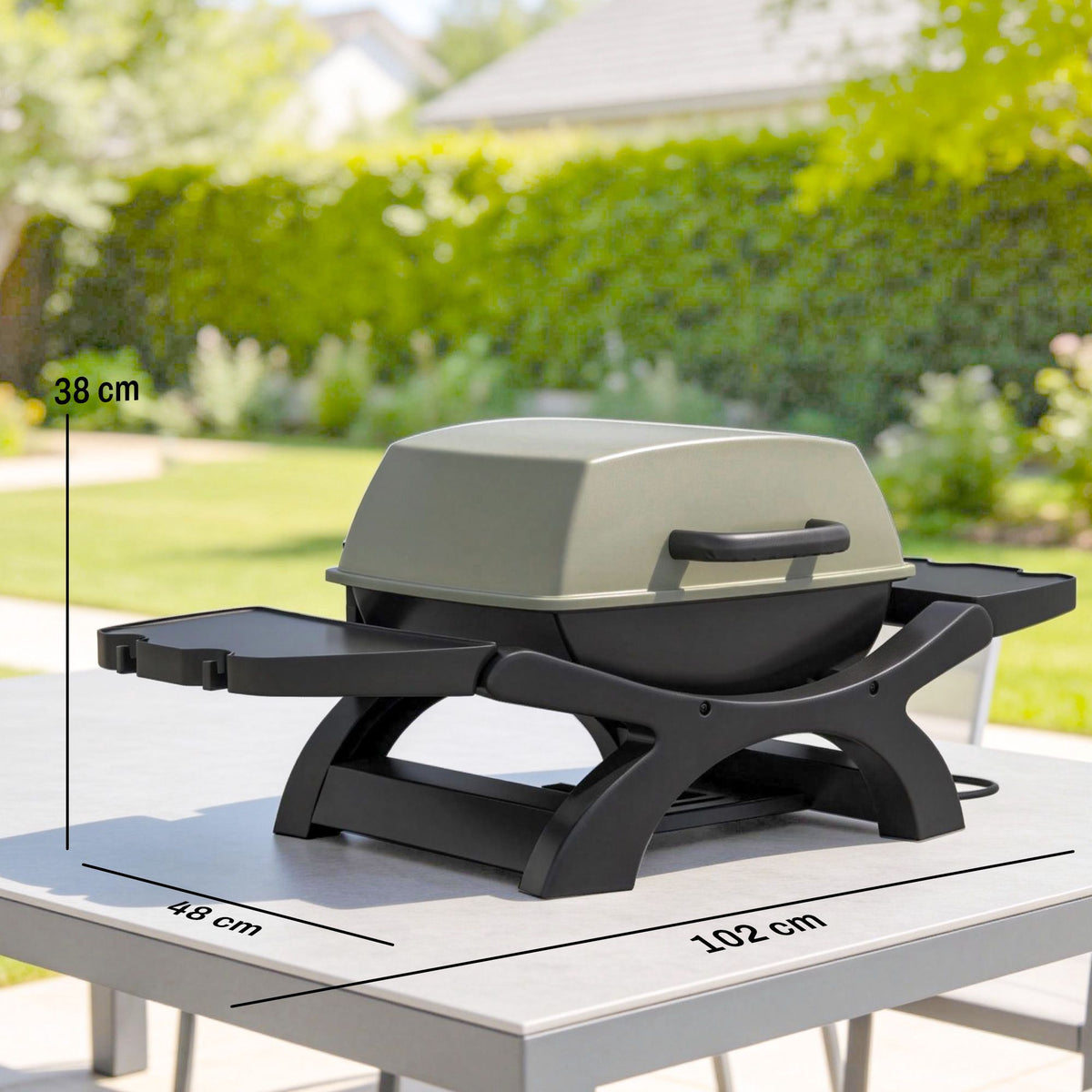 Electric Table Grill 2300W, Non-Stick, Portable, 23x71 cm