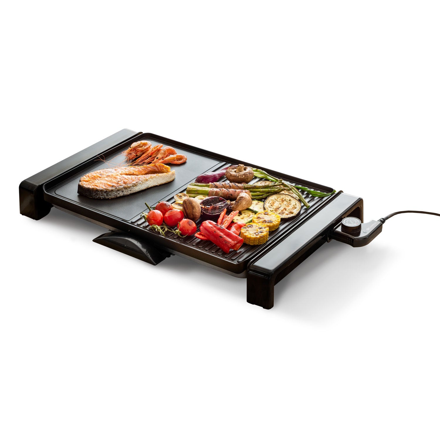 Electric Table Grill XXL 47x32cm 2000W EG210 Black