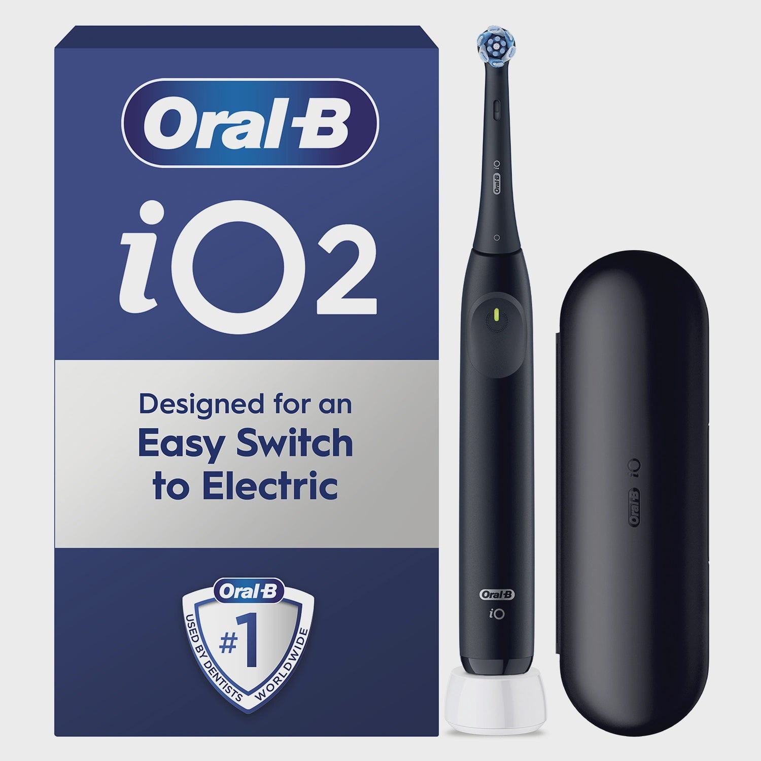 Electric Toothbrush Black Edition with Travel Case