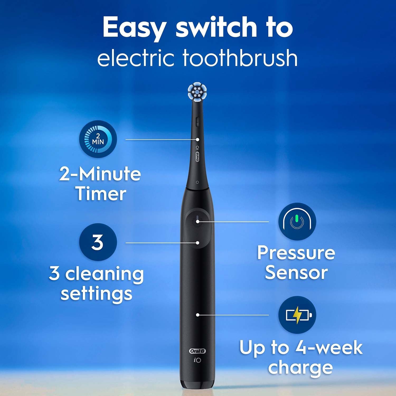 Electric Toothbrush Duo, Black/Pink, Travel Case Included