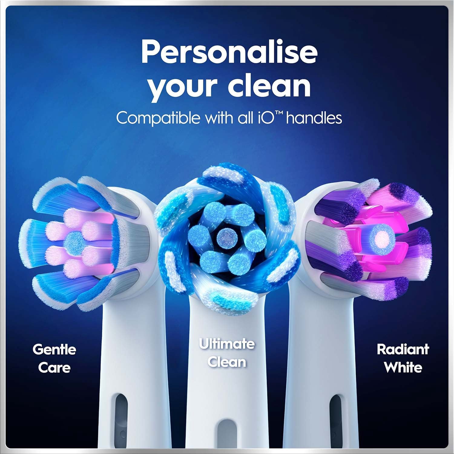 Electric Toothbrush Grey Opal, 1 Extra Refill