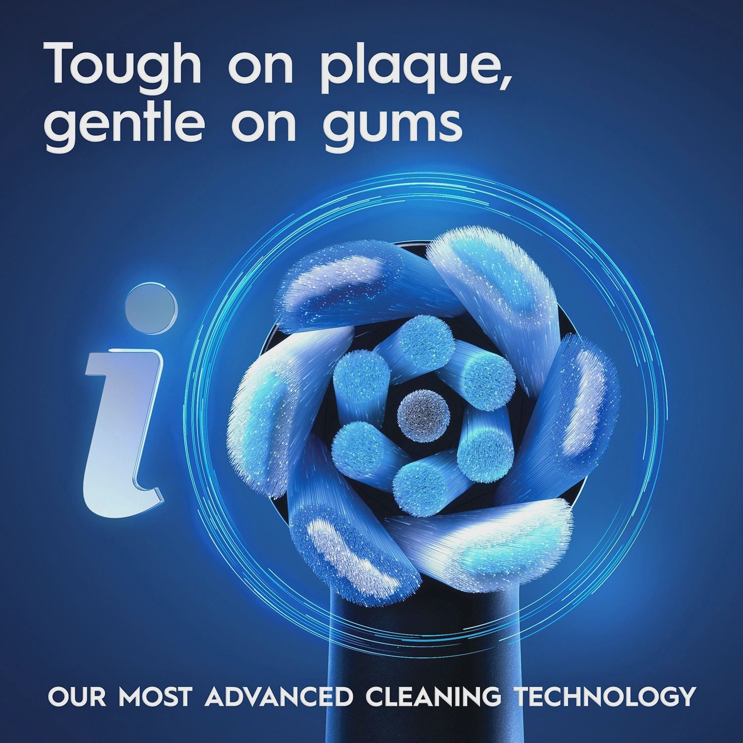 Electric Toothbrush Head, Round, Micro-Vibrating Bristles