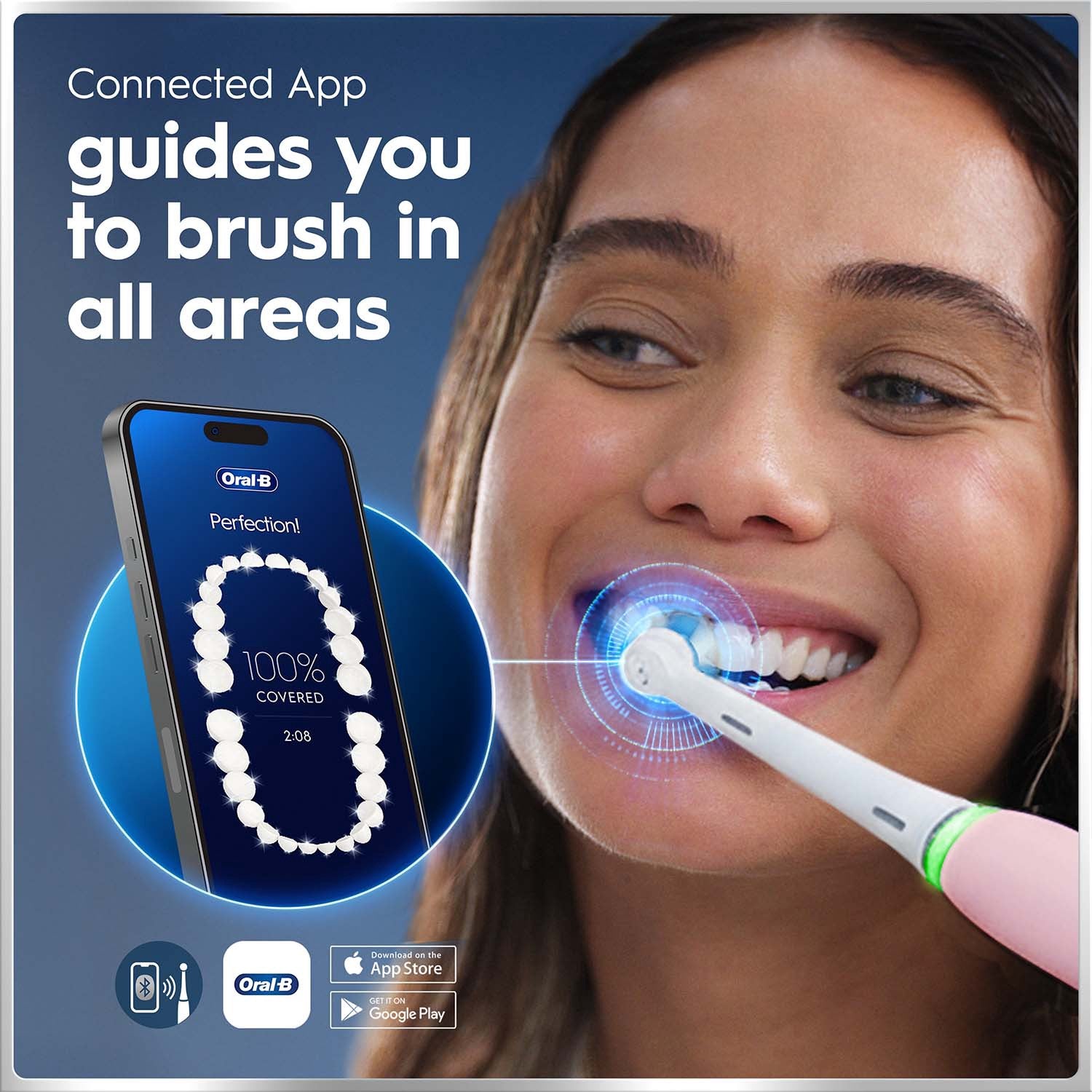 Electric Toothbrush, Pink Sand, Sensitive, 1 Extra Refill
