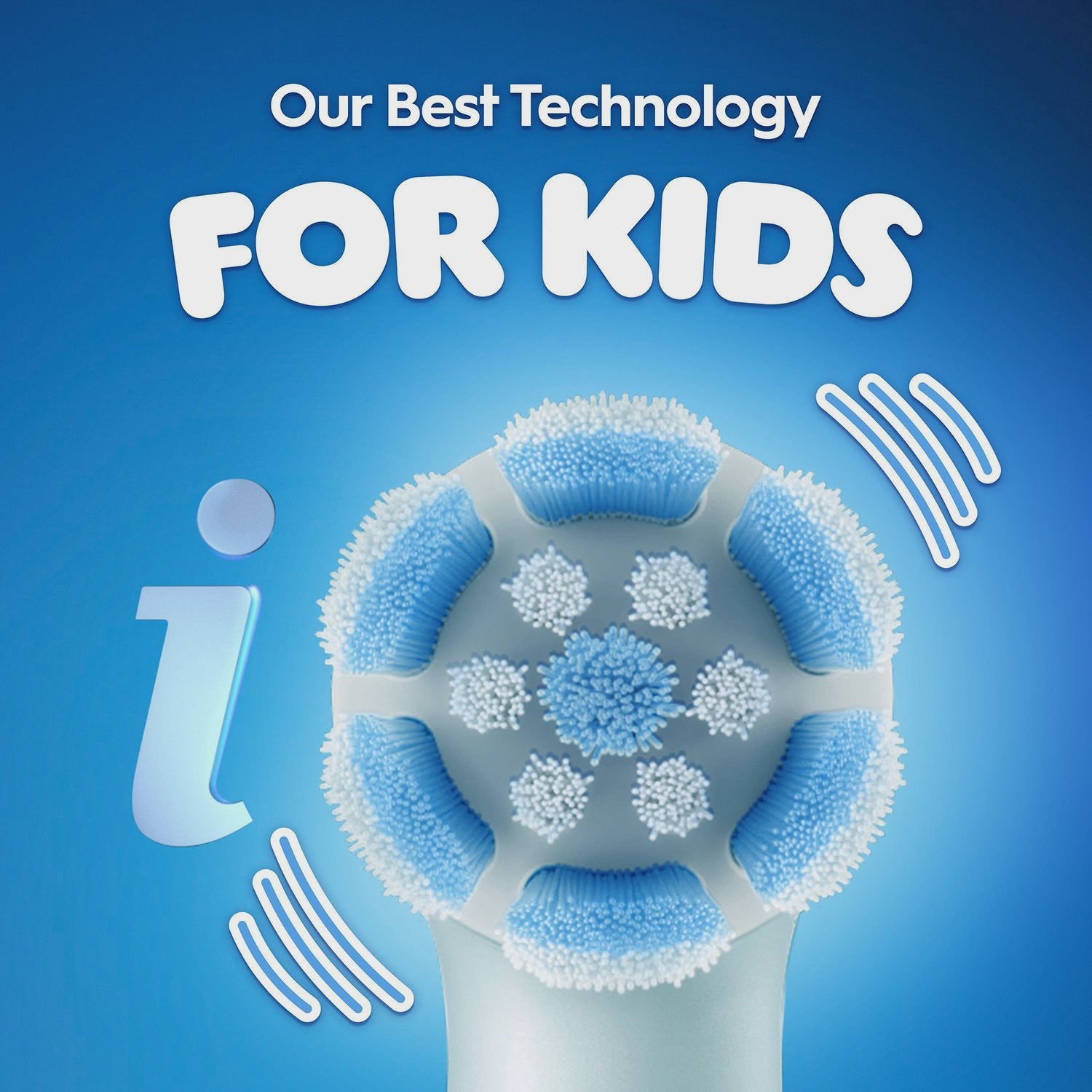 Electric Toothbrush for Kids, 3 Modes, Music Timer