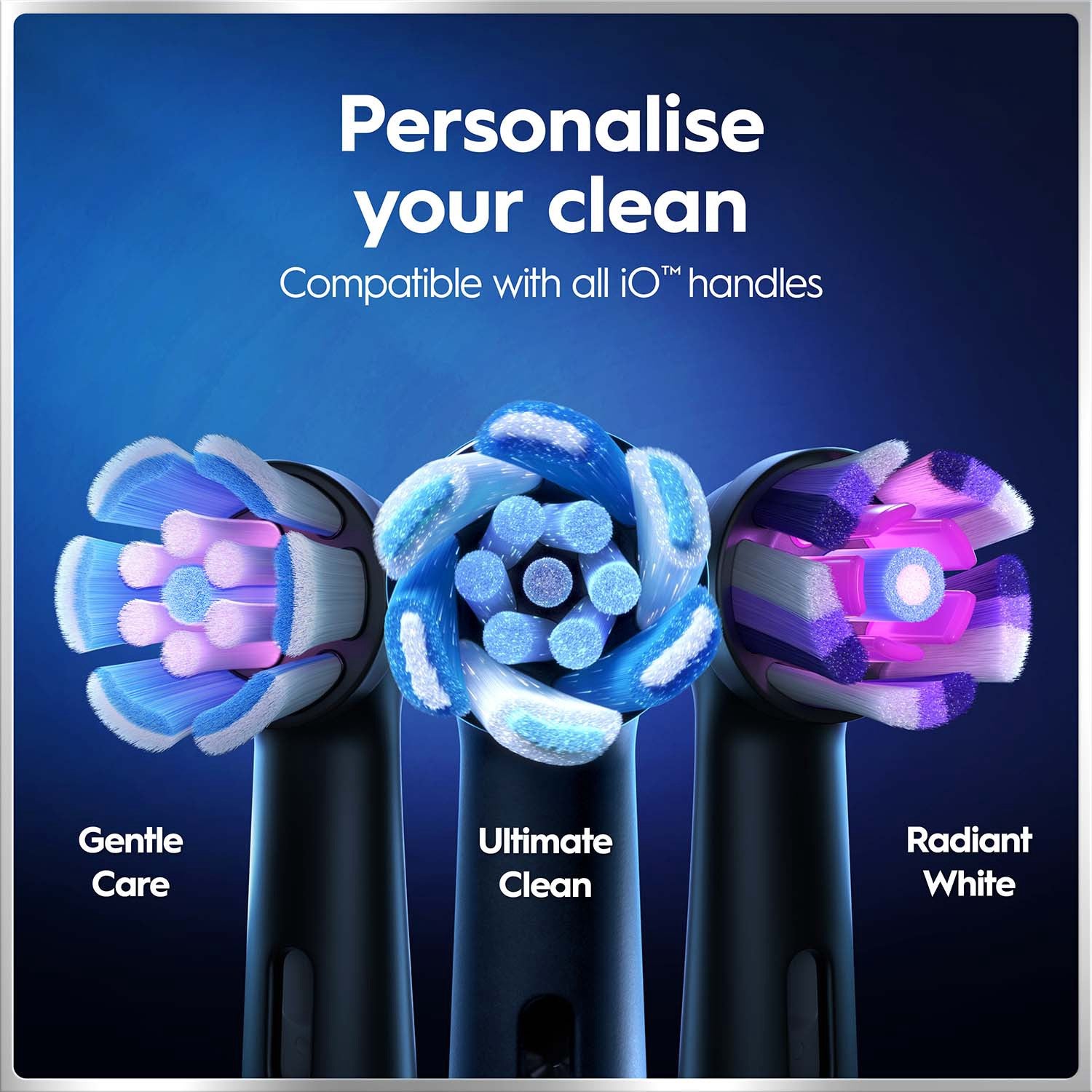 Electric Toothbrush iO6, Black/Pink, 1 Extra Head