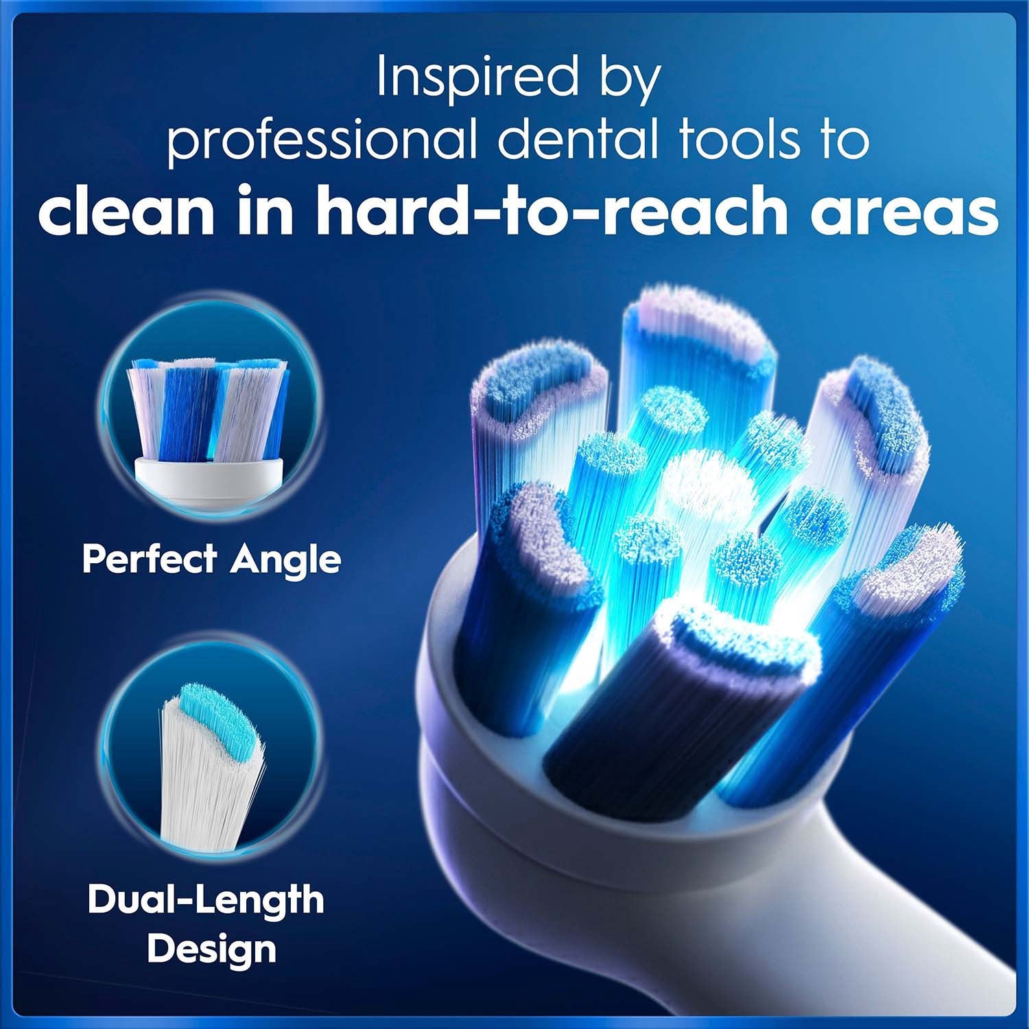 Electric Toothbrush with 5 Modes, Micro-Vibrations, White