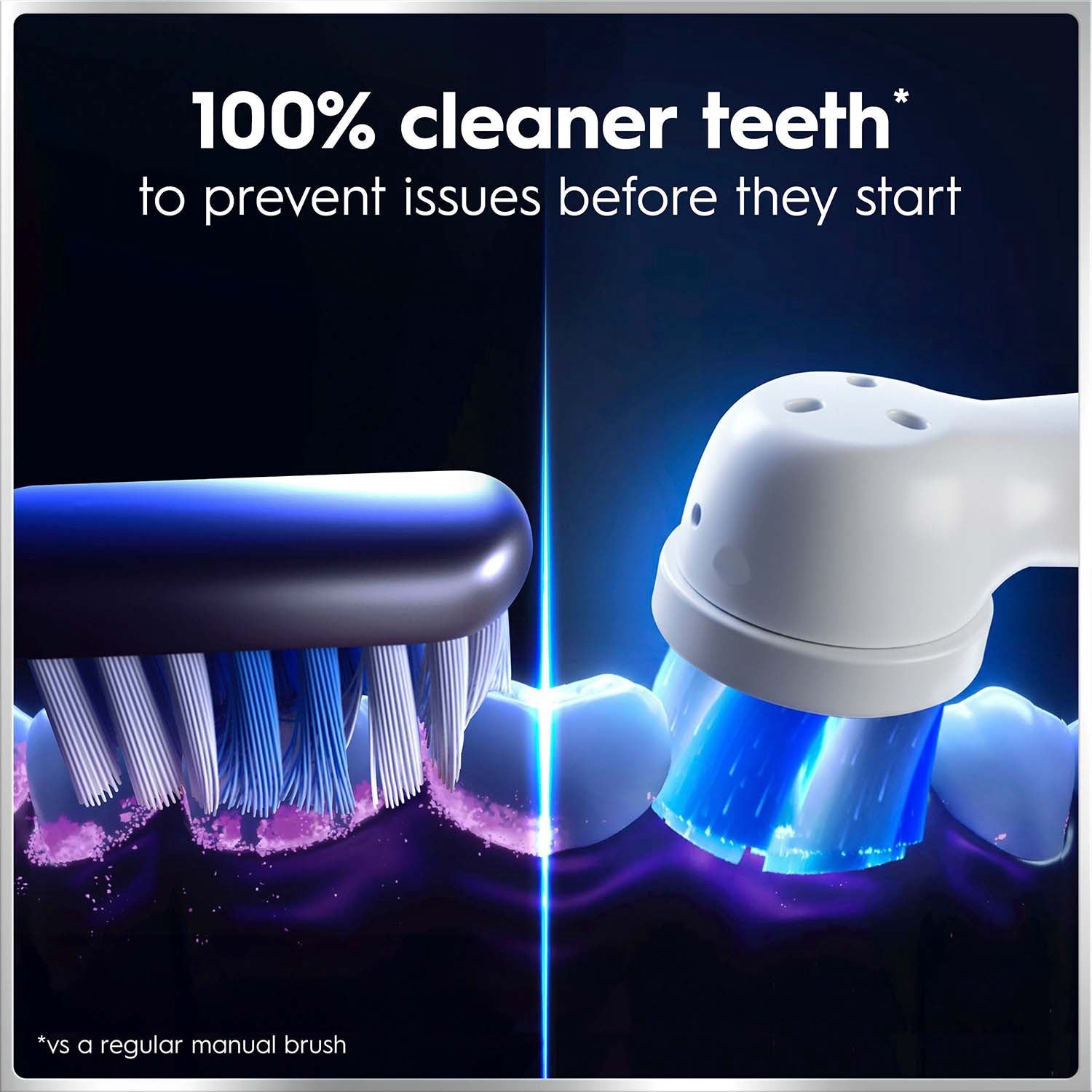 Electric Toothbrush with Extra Refill, White