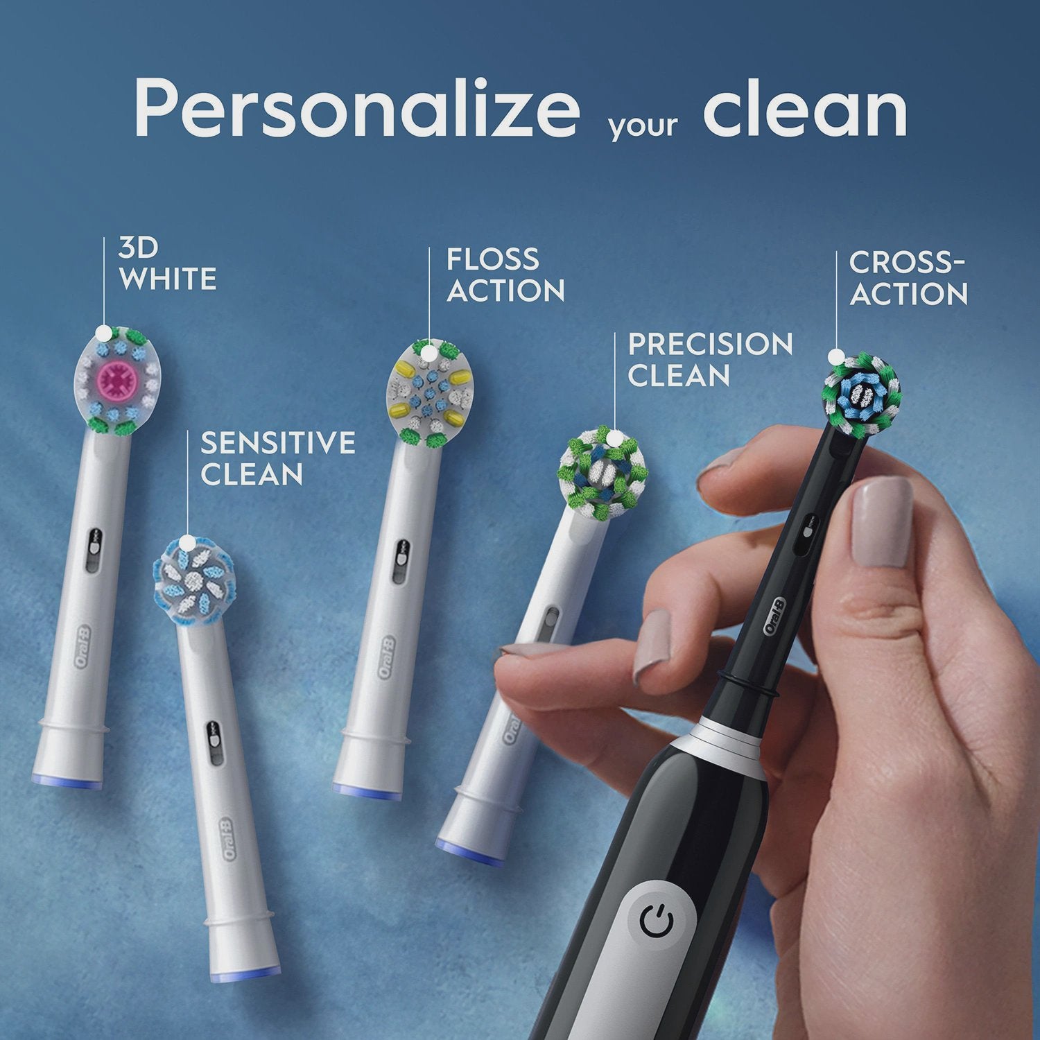 Electric Toothbrush with Travel Case, Black