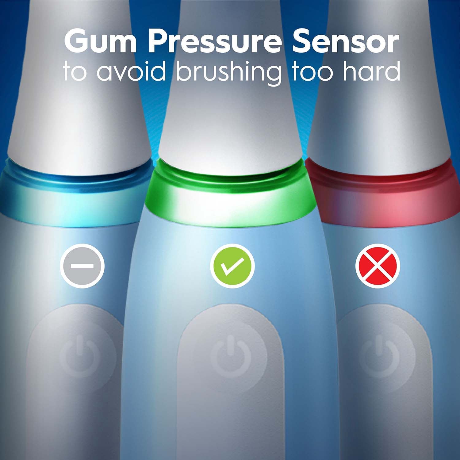 Electric Toothbrush with Whitening, 3 Modes, Pressure Sensor