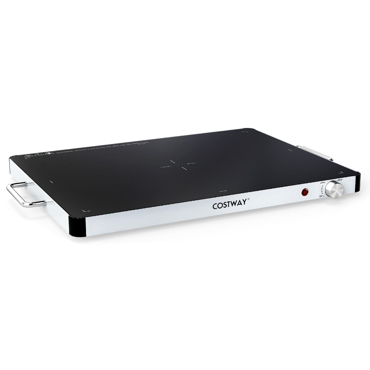Electric Warming Tray, Adjustable Temp, 53x40 cm