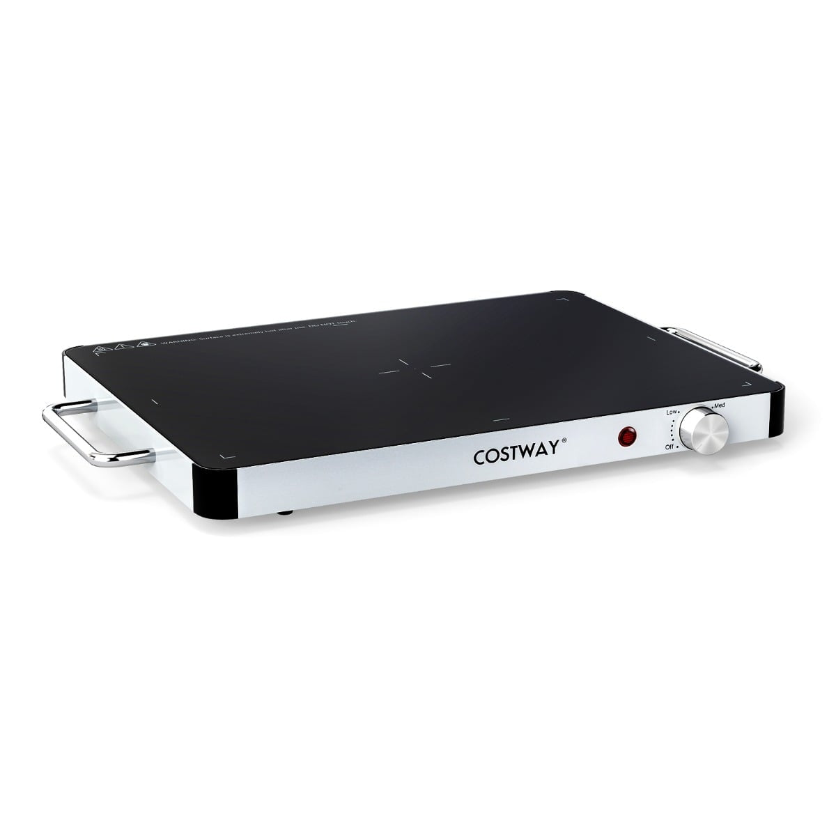 Electric Warming Tray with Adjustable Temperature, 53x40 cm