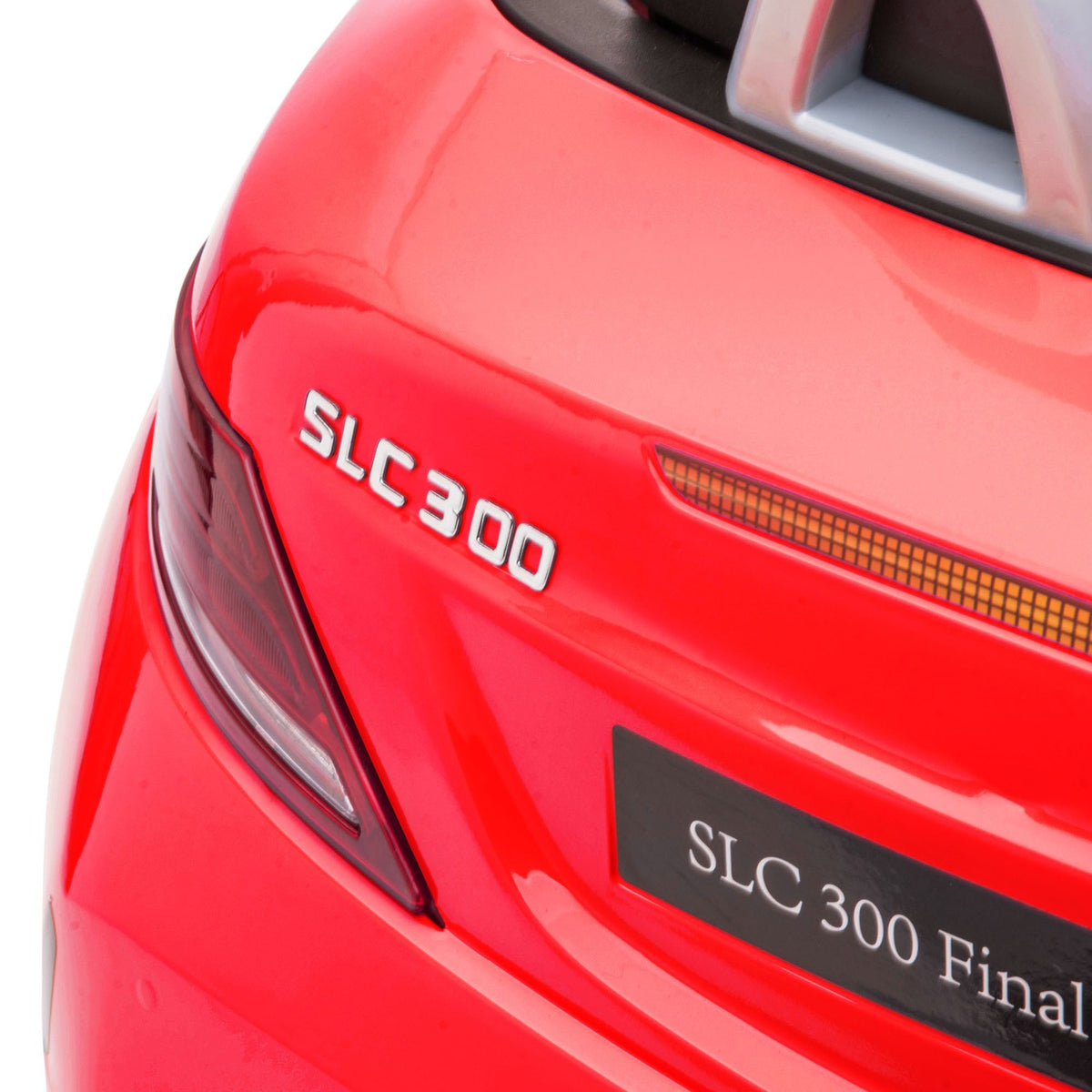 Electric children's car, with 3 speed, remote control, seat belt, music USB, LED headlights, for 3-6 years, load capacity 30 kg, red